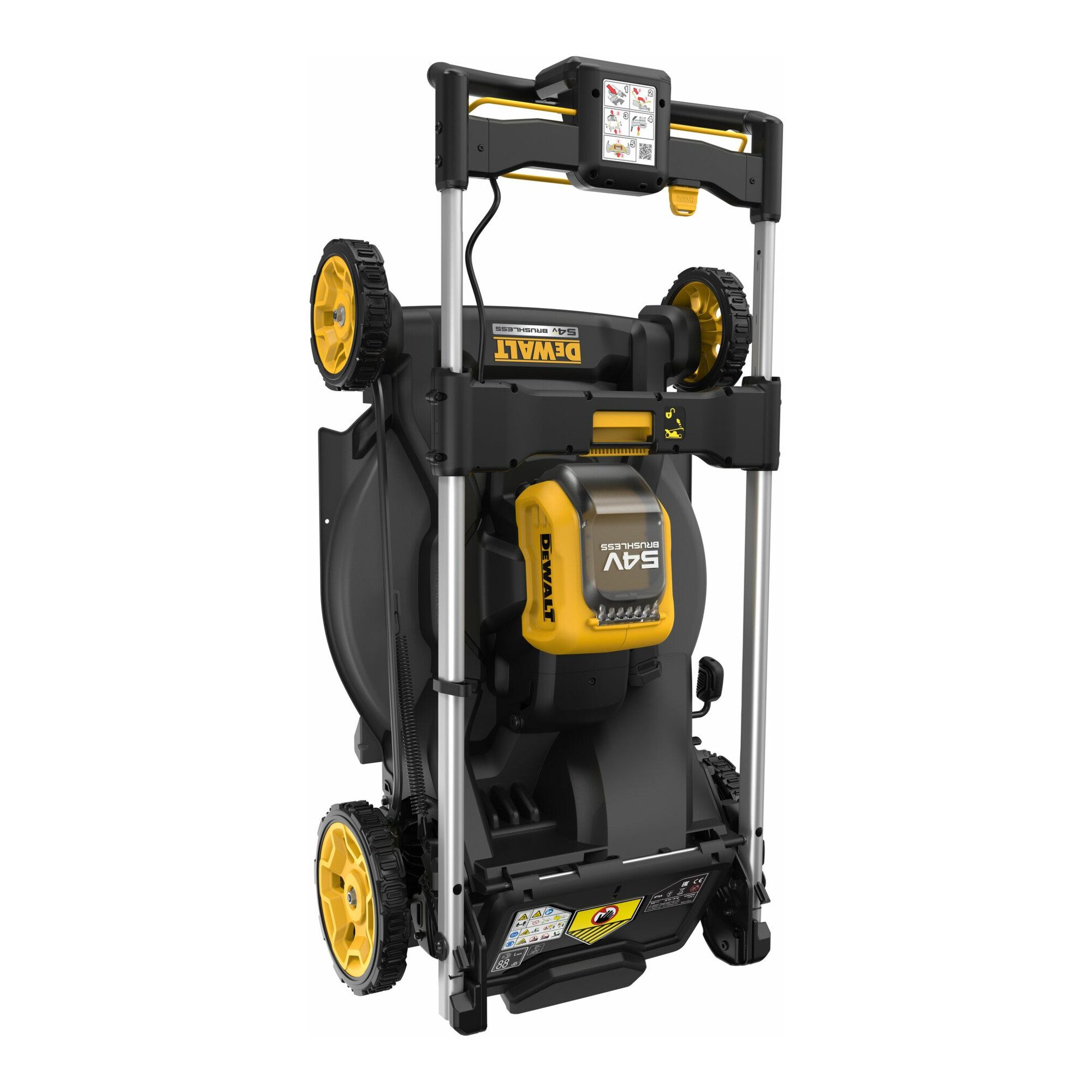 DeWalt Akku-Rasentrimmer DEWALT Akku-Rasenmaeher, 53 cm, 54 Volt