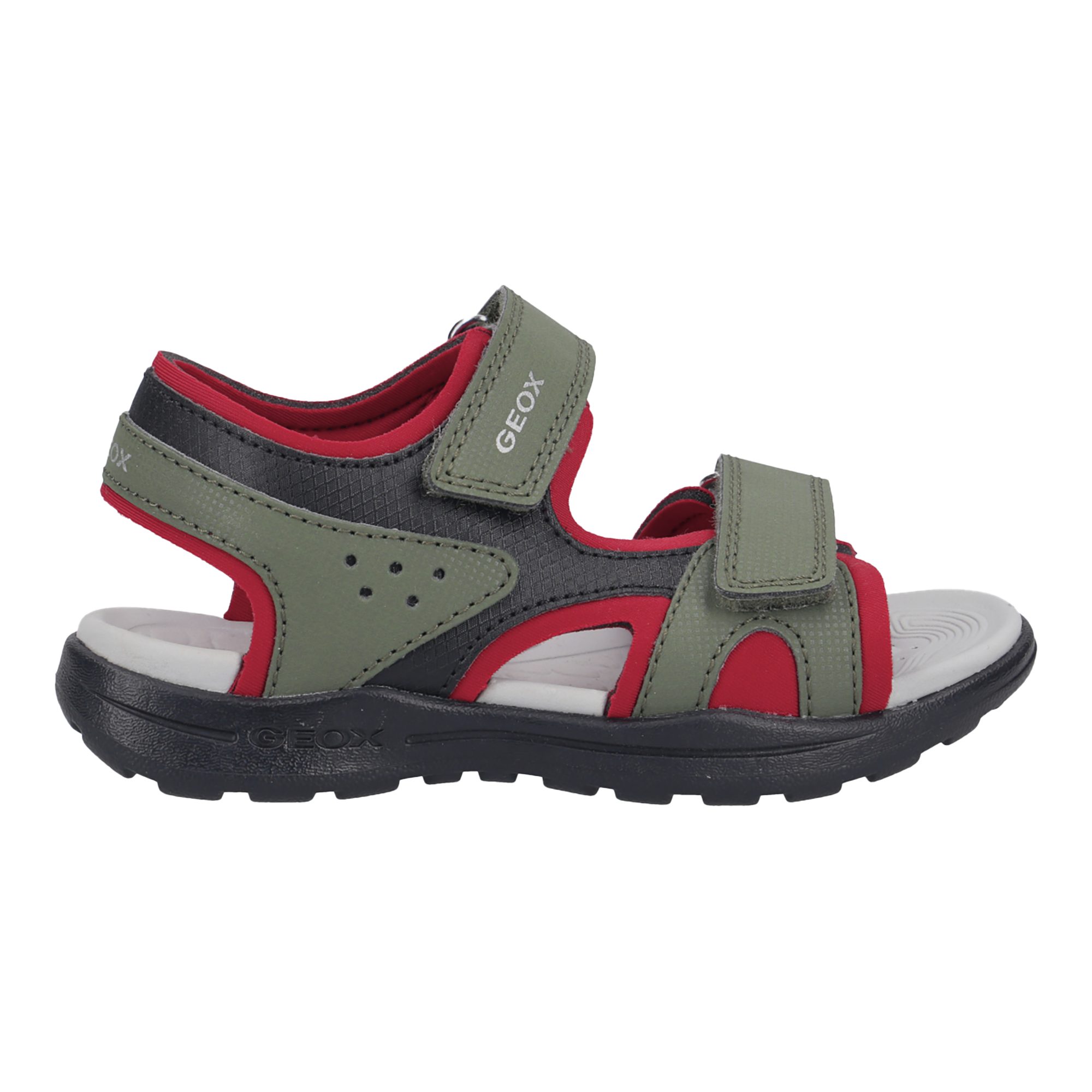 Geox GEOX VANIETT, Sandalen, Grün kombiniert, Kinder Sandale