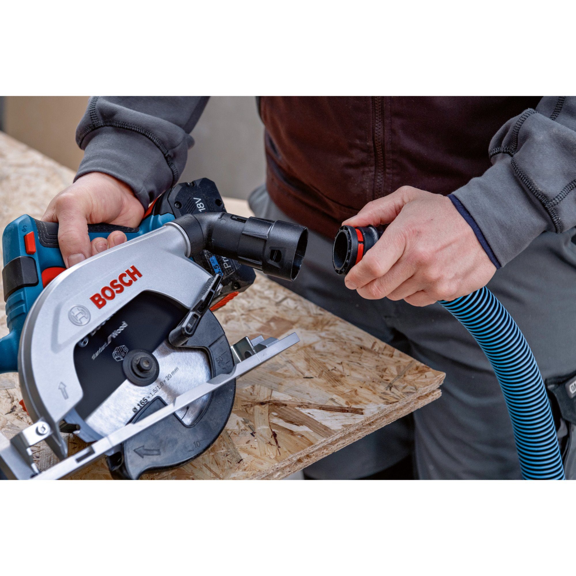 BOSCH GKS 18V-57-2 Professional Akku-Handkreissäge Bosch Handkreissäge