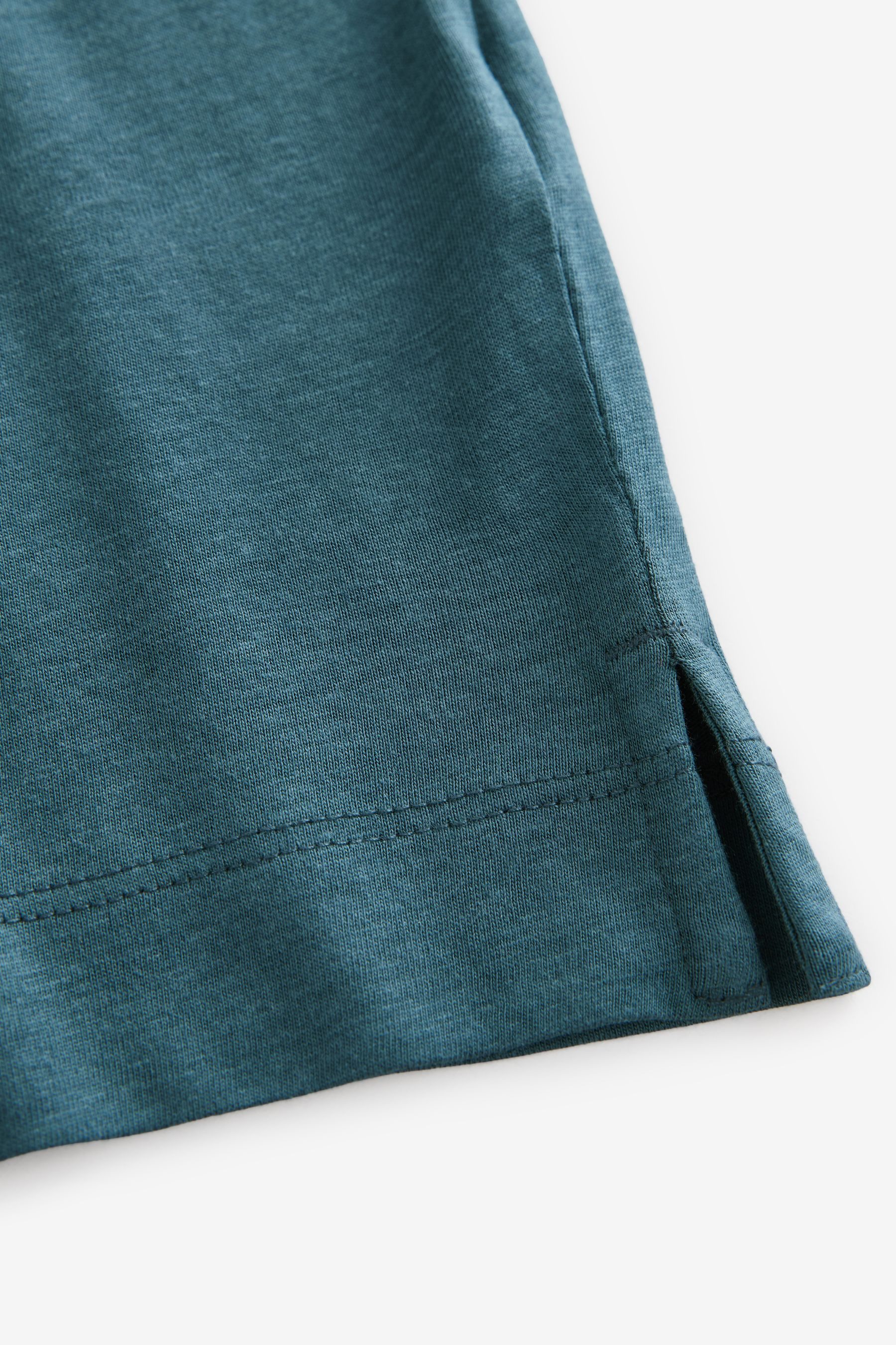 Next V-Shirt T-Shirt mit V-Ausschnitt aus Baumwolle und Modal (1-tlg)