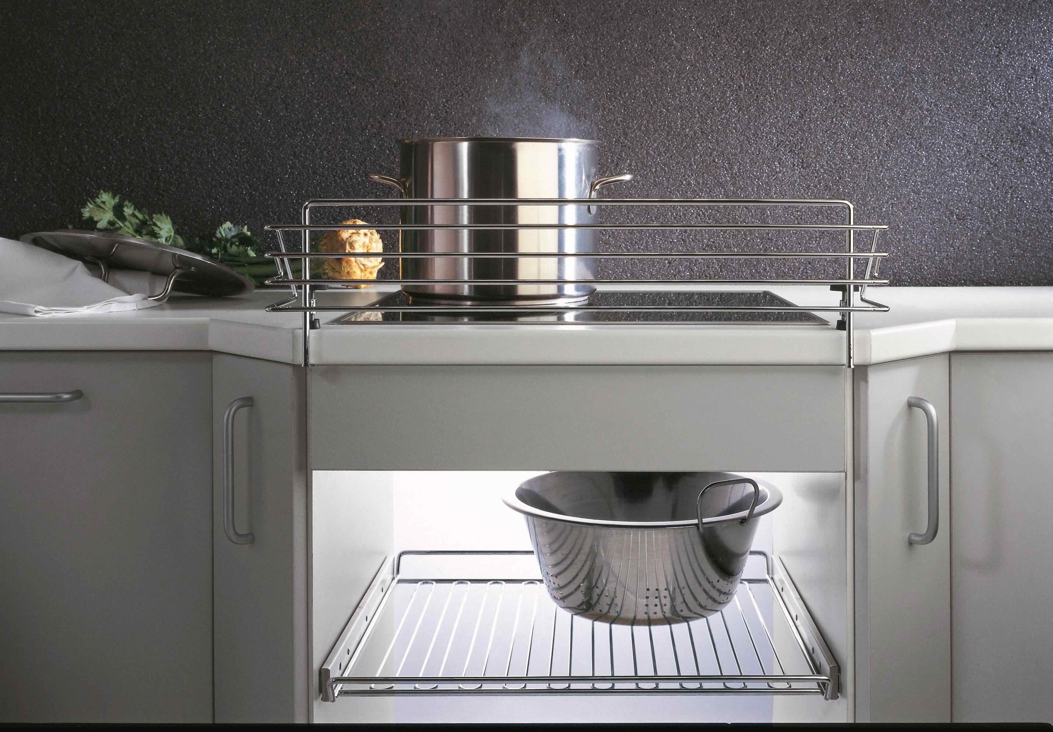 Kesseböhmer Küchenregal Kesseböhmer Kindersicherung chrom 680 mm