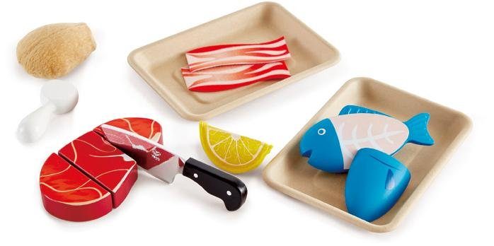 Hape Spiellebensmittel Fisch & Fleisch Set, (9-tlg)