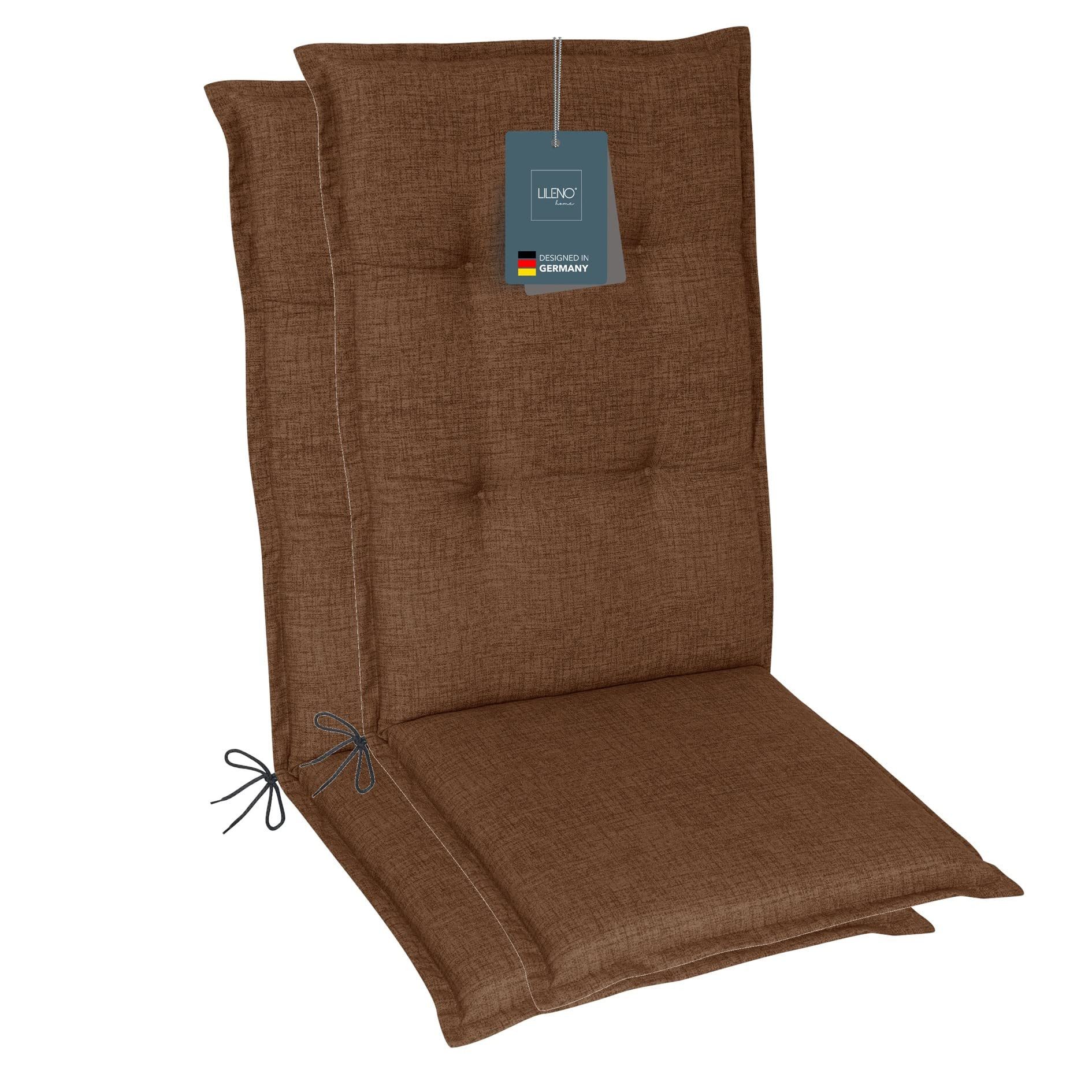LILENO HOME Hochlehnerauflage Gartenstuhl Auflage, bequeme günstig online kaufen