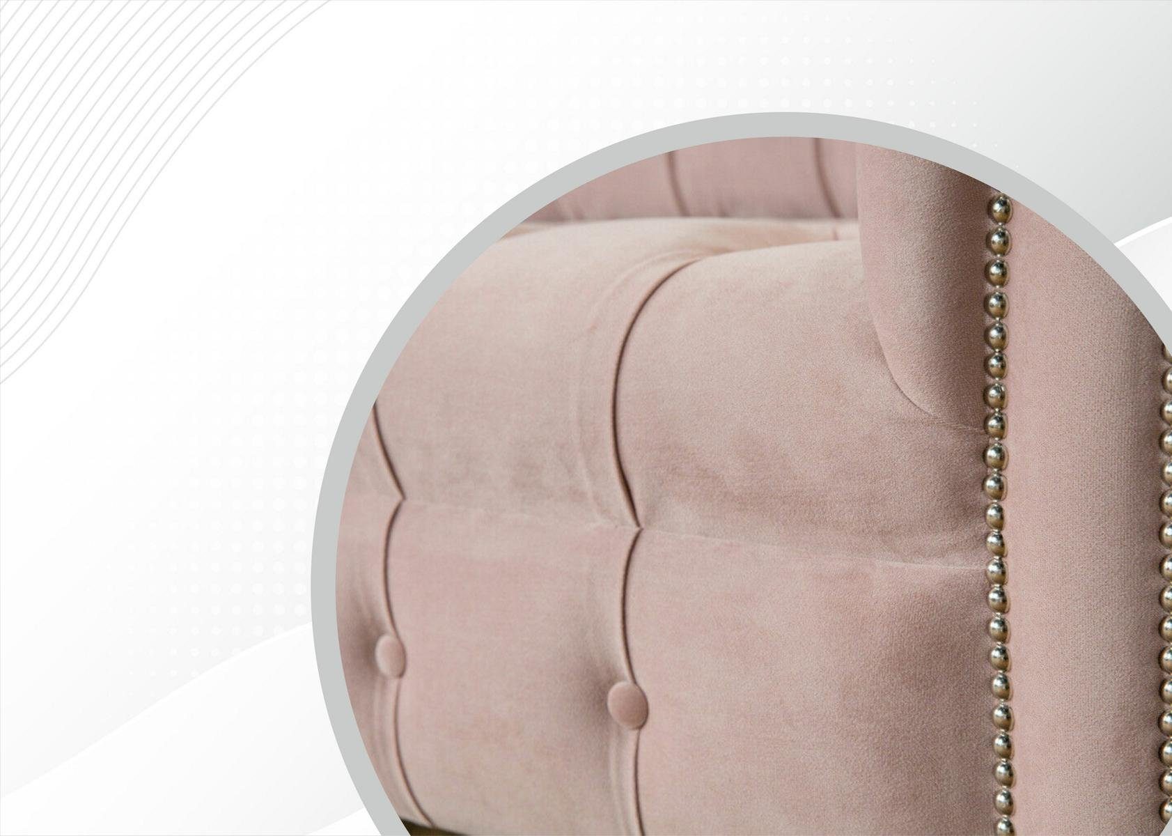 225 Sofa Sofa Design Chesterfield-Sofa, Sitzer 3 Couch cm Chesterfield JVmoebel