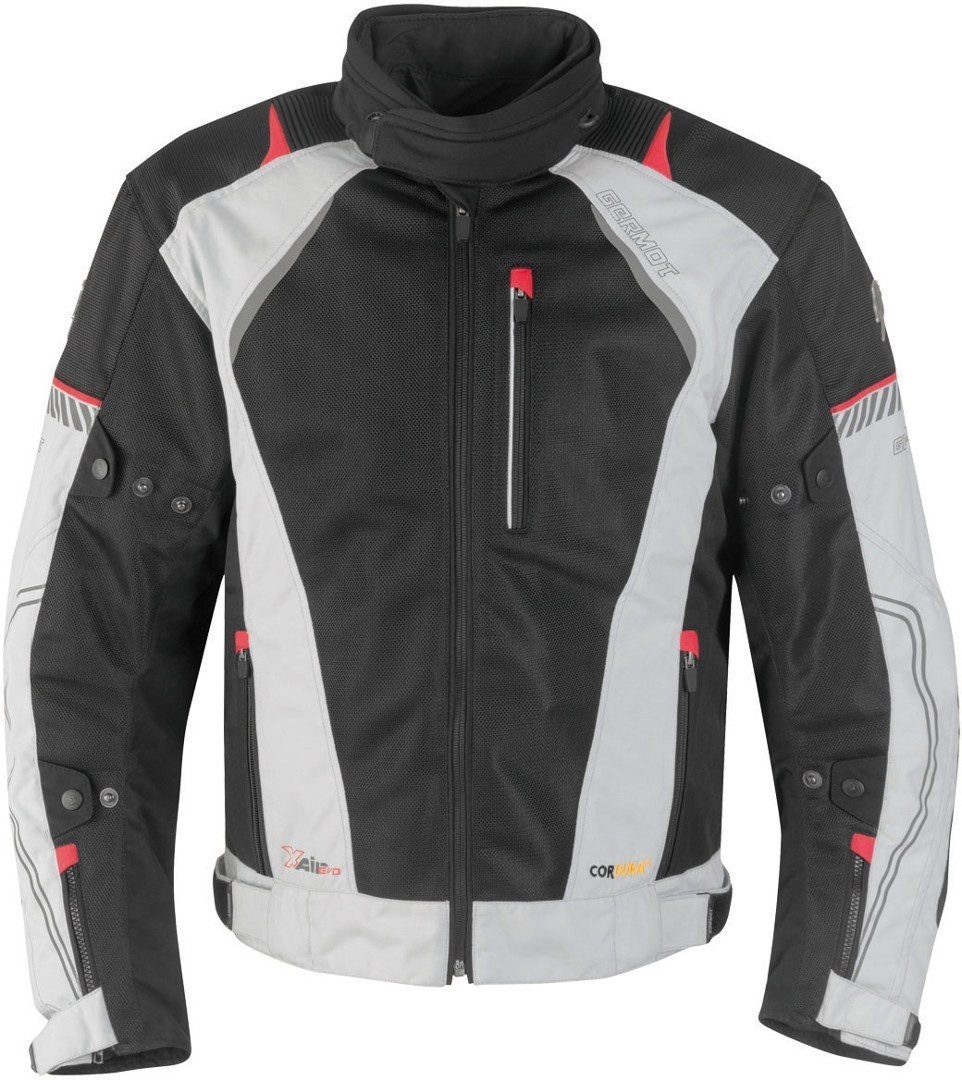 Germot Motorradjacke X-Air Evo Pro Damen Motorrad Textiljacke herausnehmbares Innenfutter,wasserdicht