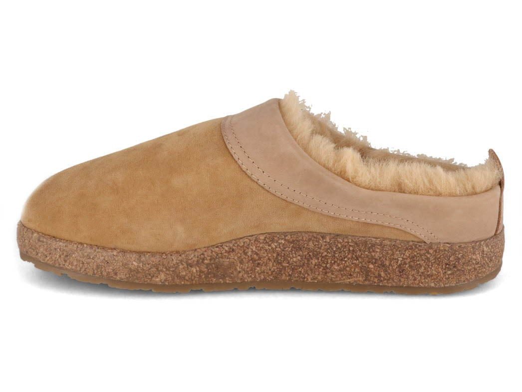 Haflinger Lammfellclogs Snowbird Hausschuh outdoor geeignet