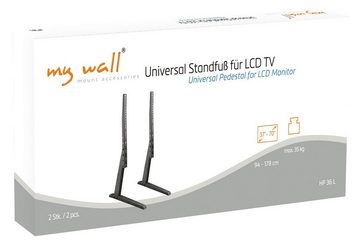 my wall HP36L TV-Standfuß, (bis 70 Zoll, Packung, 1-teilig, Universal Standfuß für Flachbildschirme)
