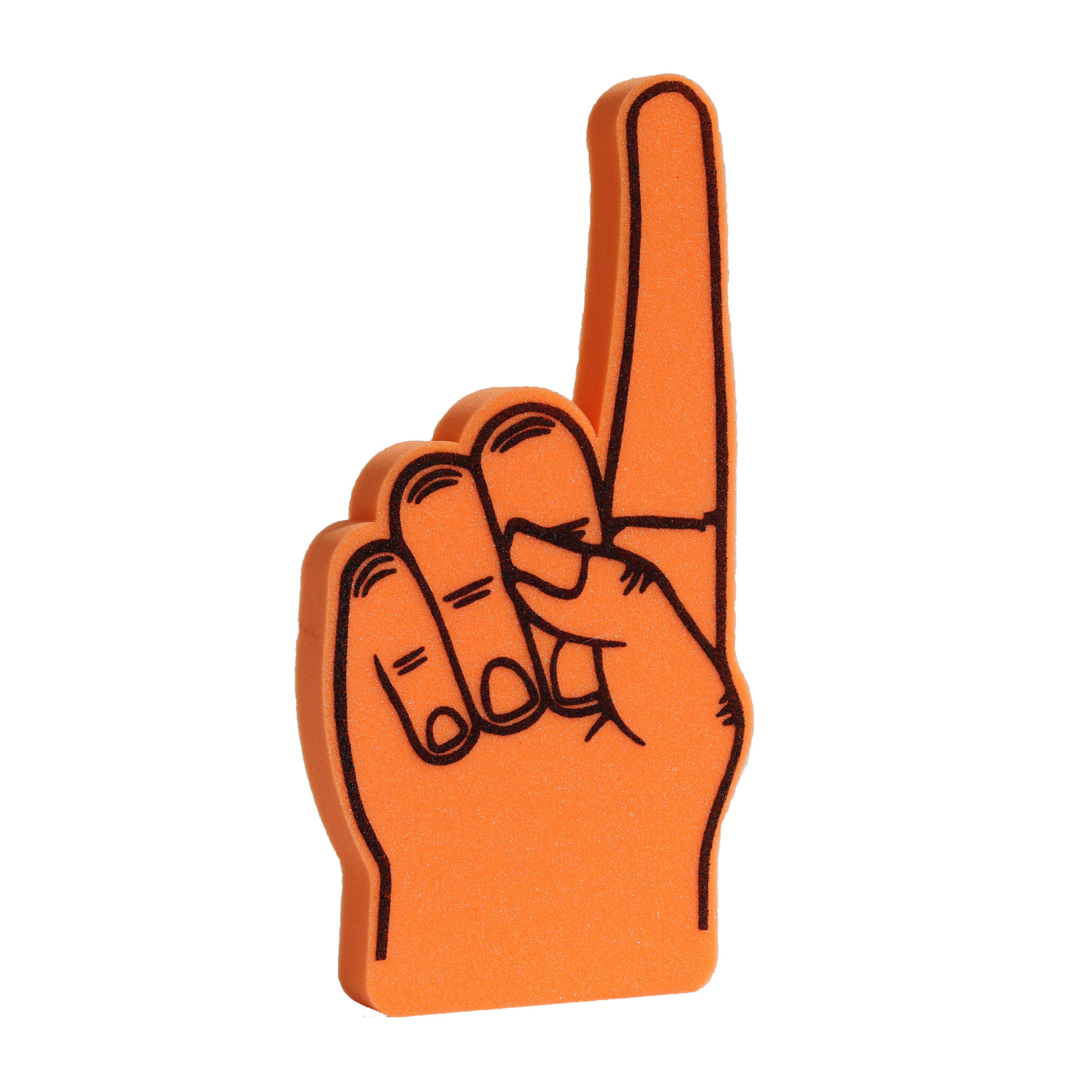 Finger *orange*