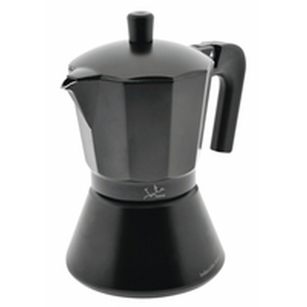 Jata Espressokocher Italienische Kaffeemaschine JATA CFI6 Aluminium 6 Tassen