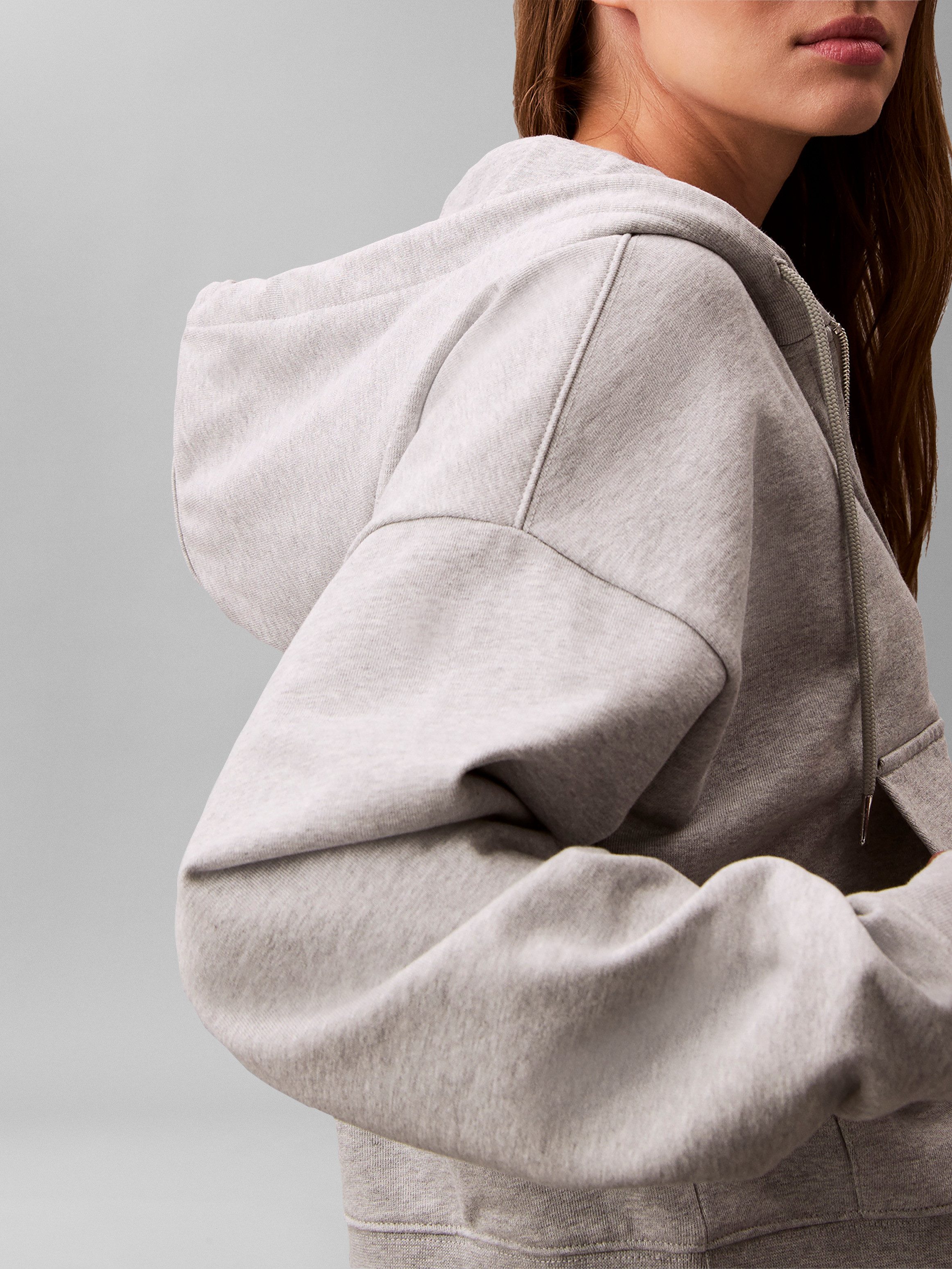 Calvin Klein Jeans Sweatjacke Mit Rundhalsausschnitt – Bild 5 von 5