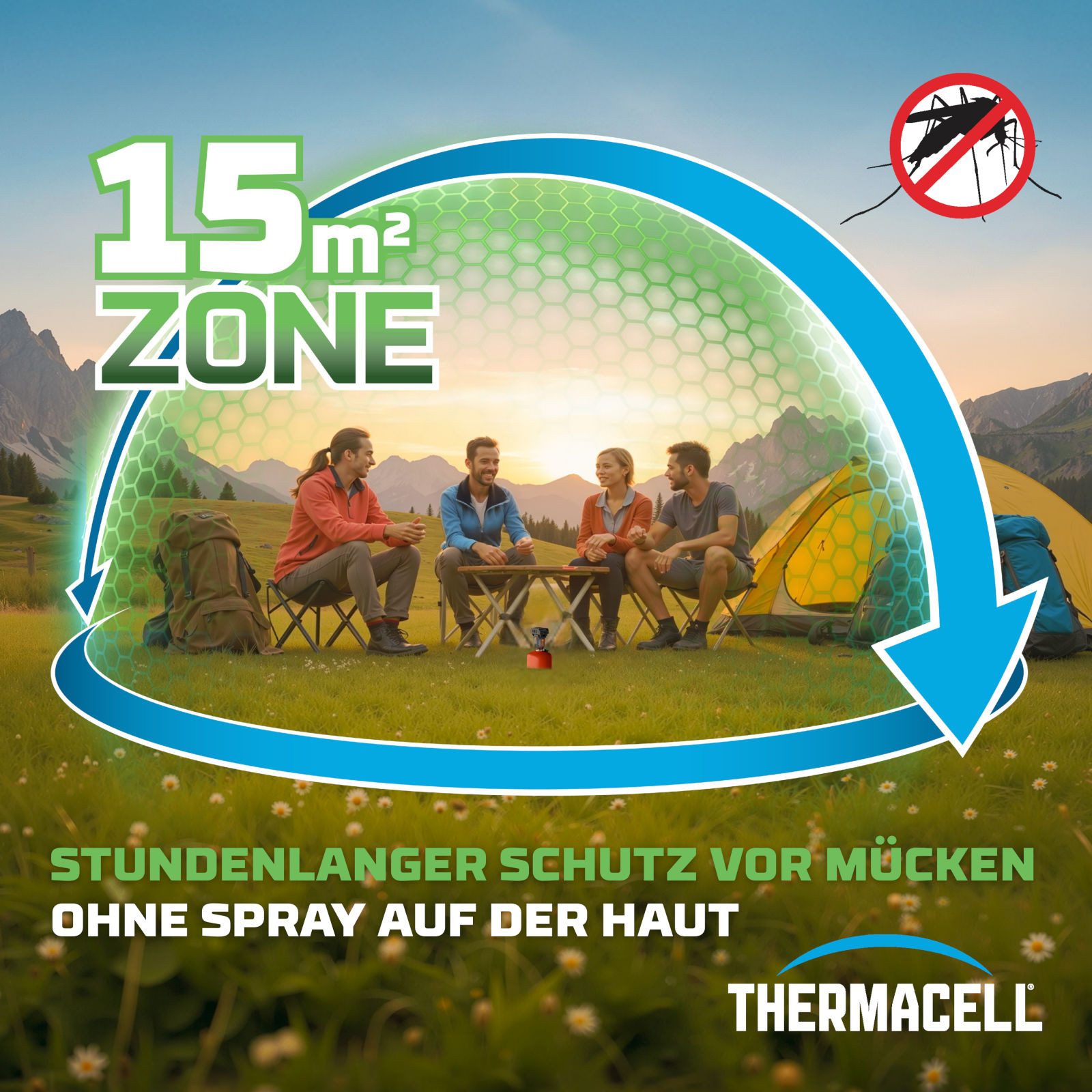 ThermaCell Insektenabwehrgerät Mückenabwehr Backpacker, Mückenschutz Gerät – Bild 4 von 5
