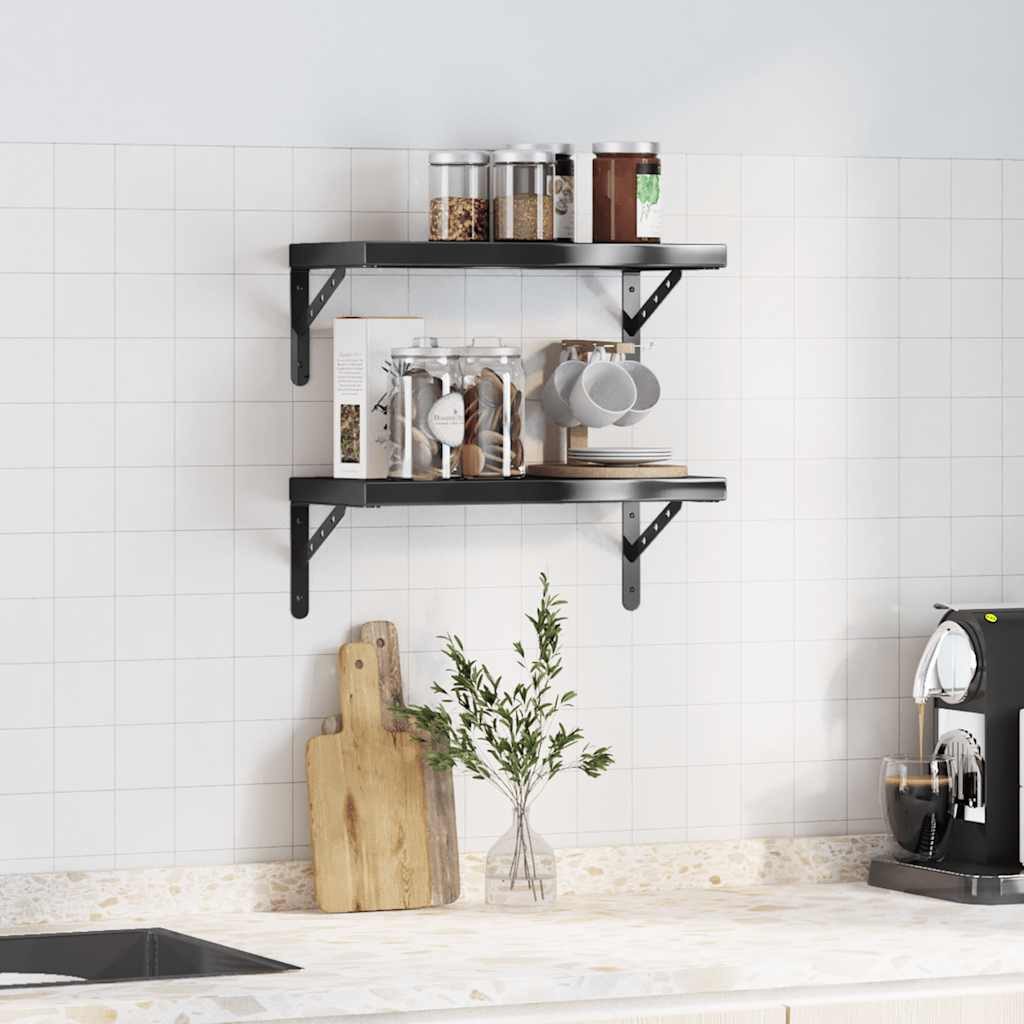 vidaXL Regal Wandregale 2 Stk. 50x23,5 günstig online kaufen