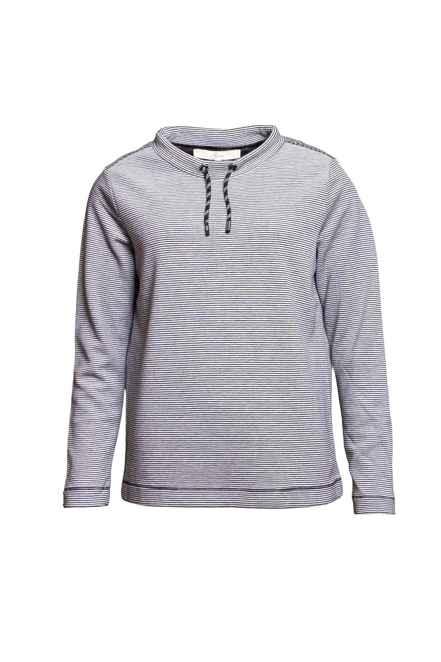 SER Sweatshirt Sweatshirt Ottoman Ringel W7250601 günstig online kaufen