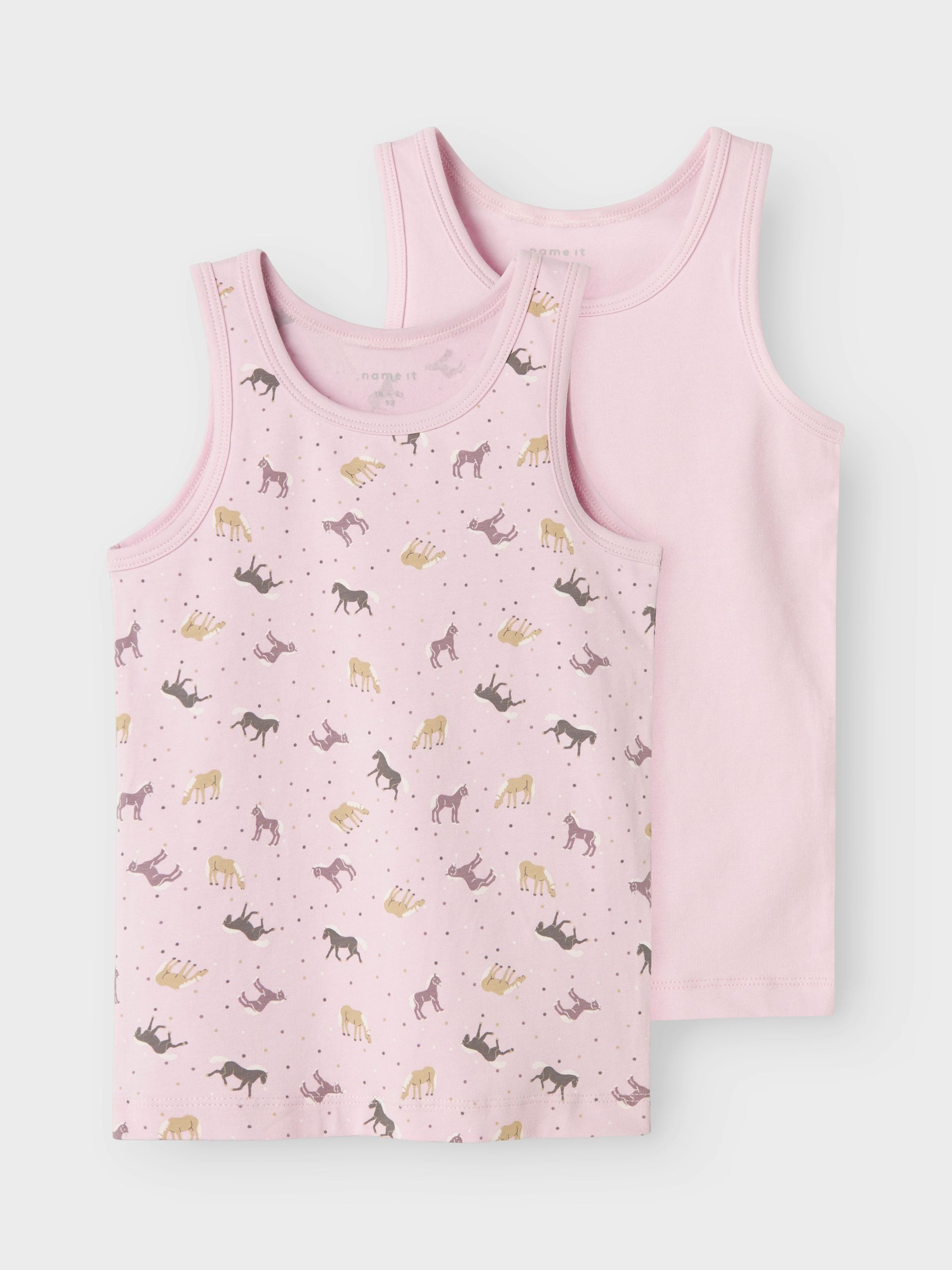 Name It Unterhemd (2-St) NMFTANK TOP 2P CORSAGE HORSE