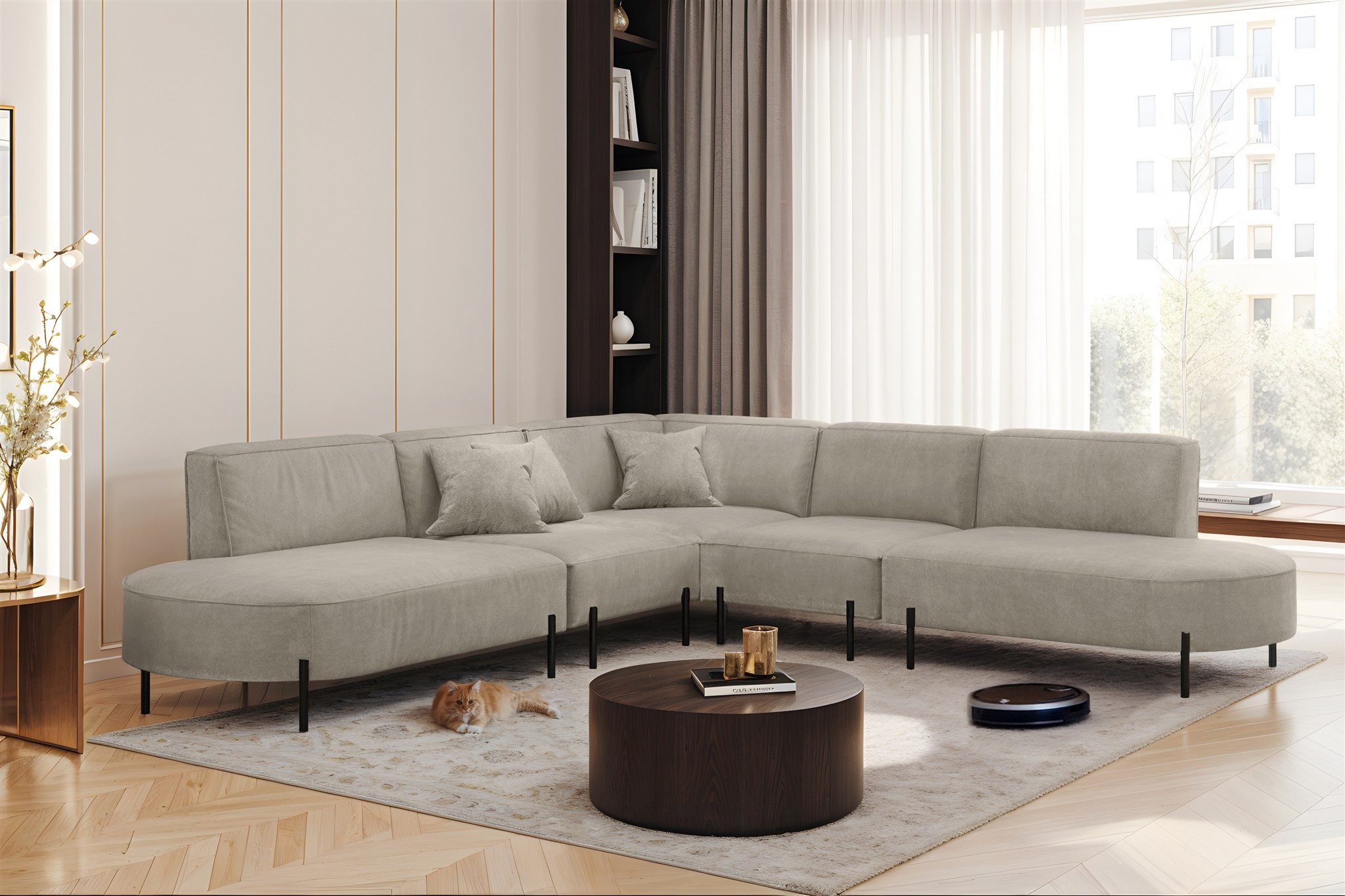 Fun Möbel Ecksofa Designersofa Sofa FUN günstig online kaufen