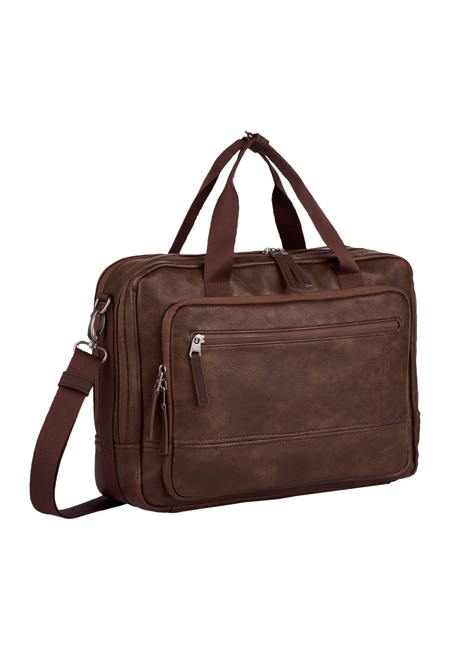 camel active Umhängetasche mit gepolstertem Laptopfach