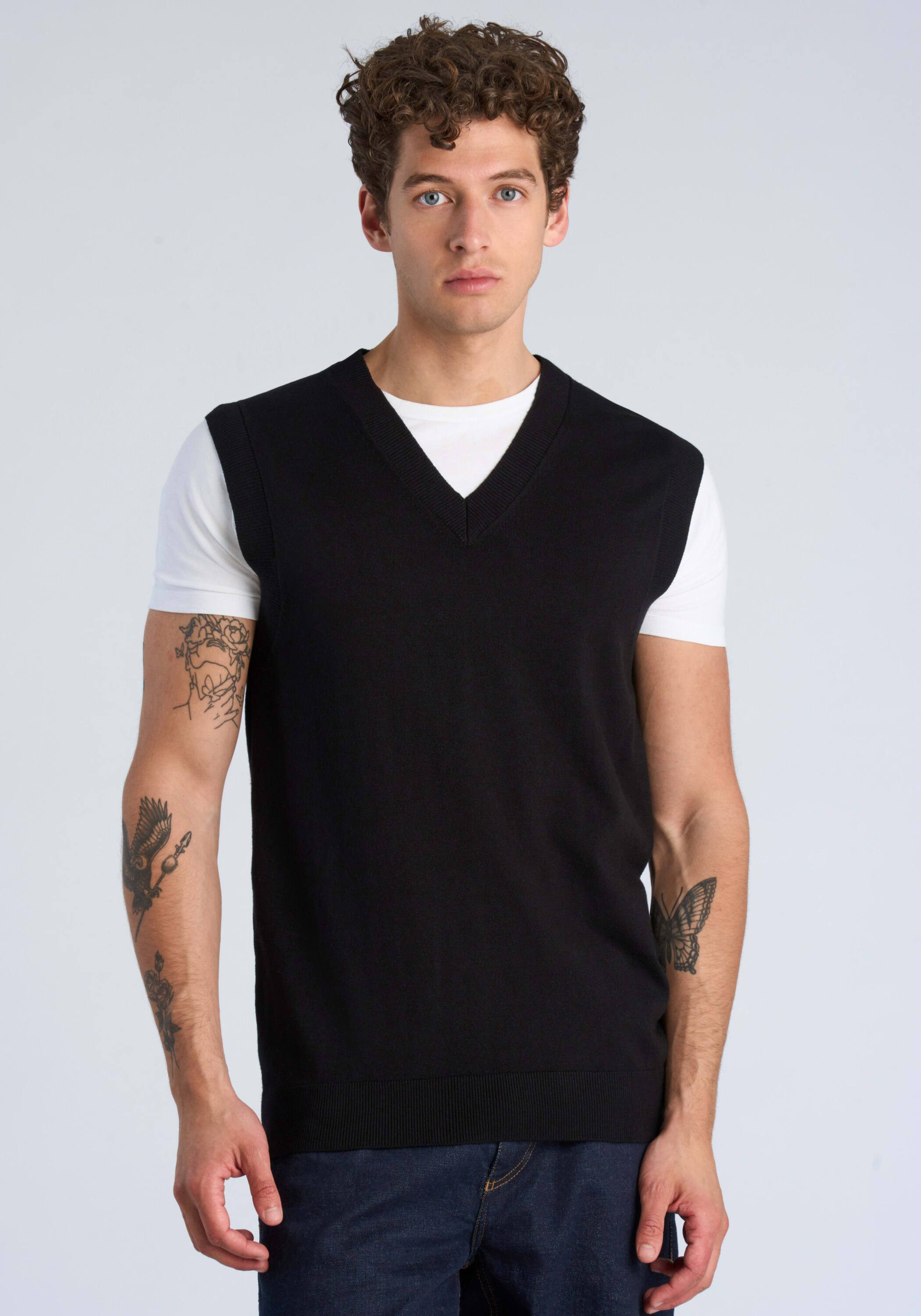 LINDBERGH Strickweste Pullunder Relaxed Fit