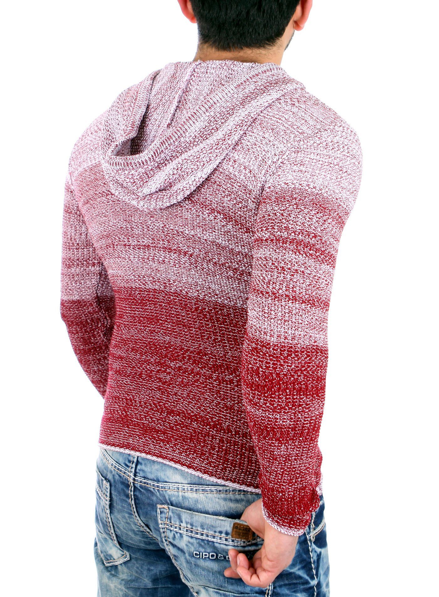 Reslad Strickjacke Reslad Strickjacke Herren Colorblock günstig online kaufen