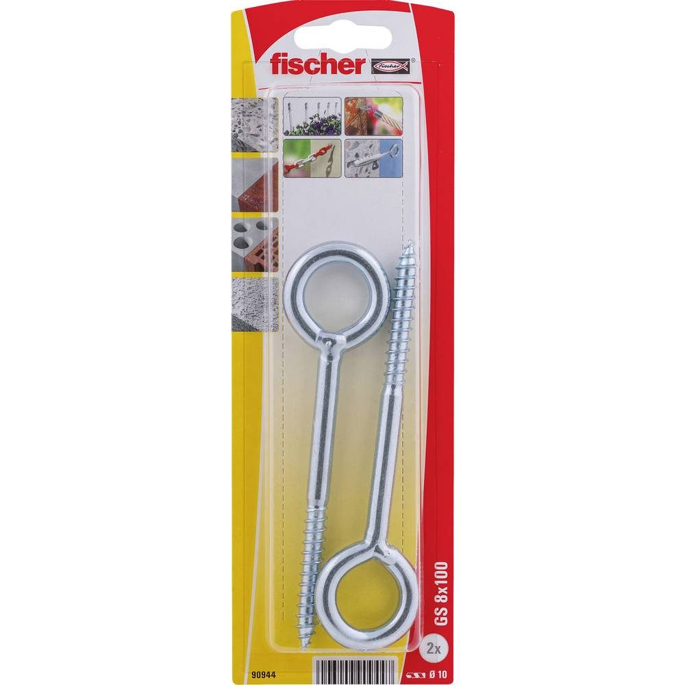 fischer Ringschrauben Ösenschraube GS 8 x 100 090944