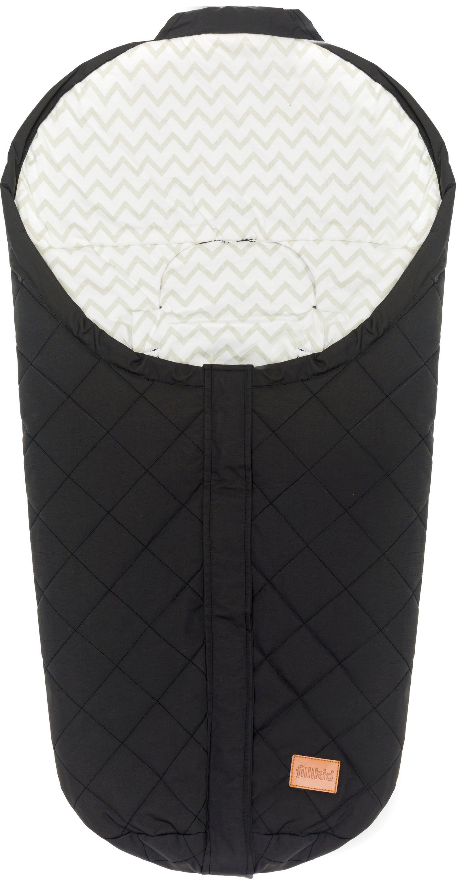 Fußsack Light Small, schwarz
