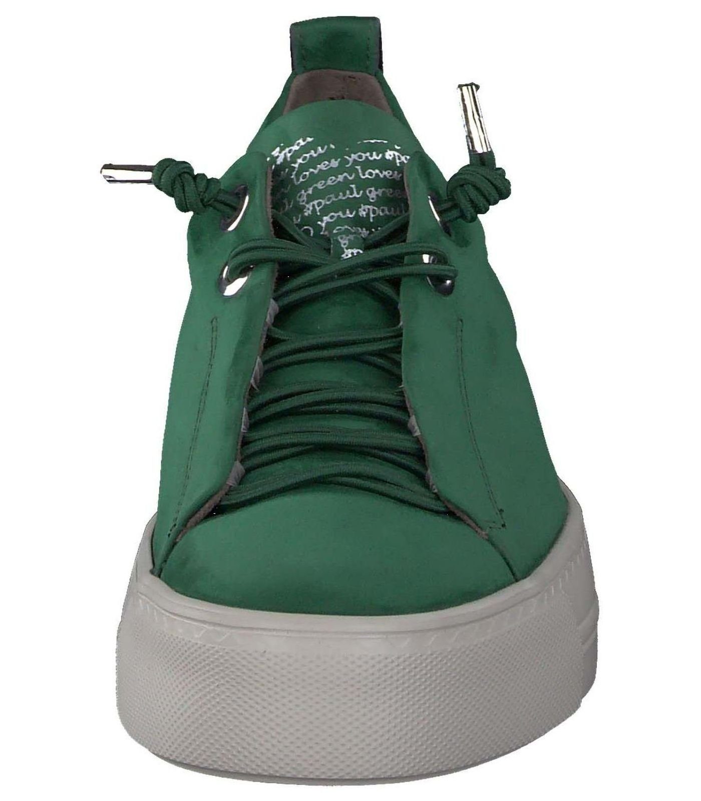 Sneaker Green Plateausneaker Grün Paul Nubukleder