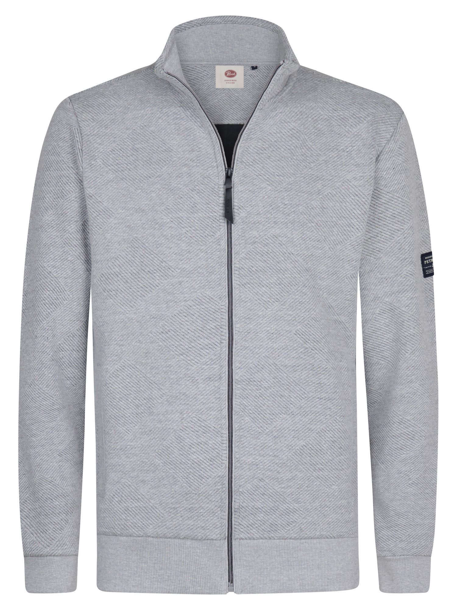 Petrol Industries Sweatjacke Grafisches Strukturmuster