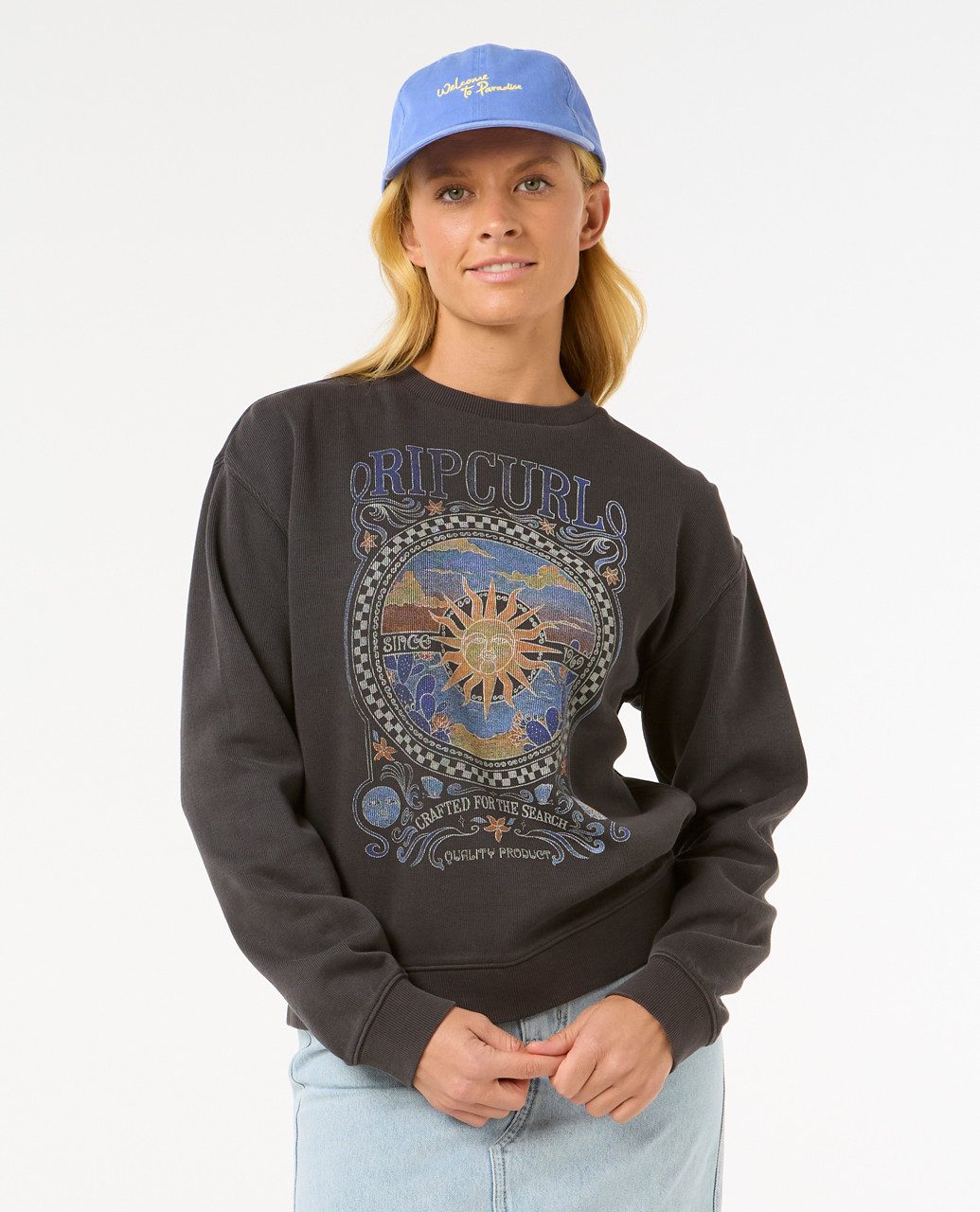Rip Curl Rundhalspullover Pullover mit Rundhalsausschnitt günstig online kaufen