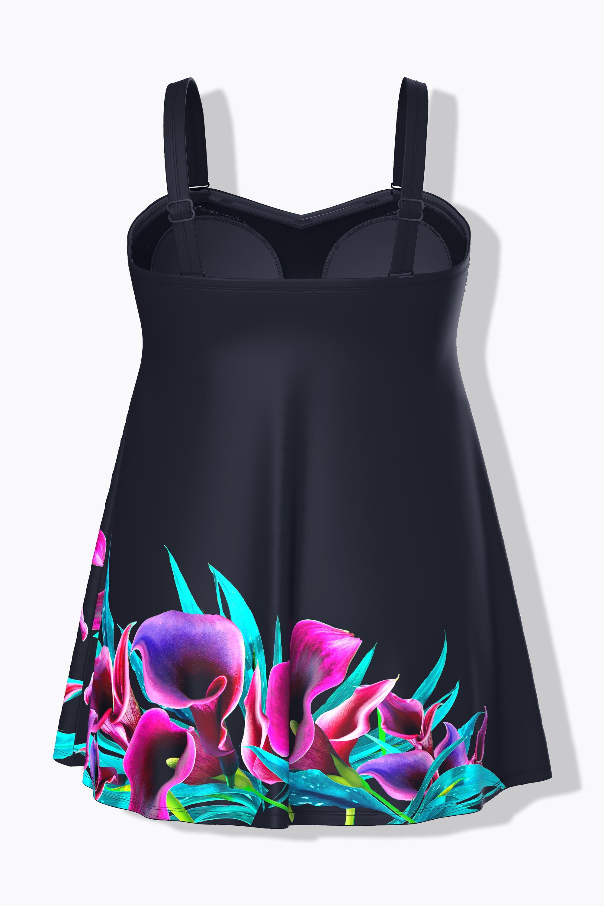 Ulla Popken Badekleid Badekleid Calla Softcups Träger verstellbar – Bild 4 von 4