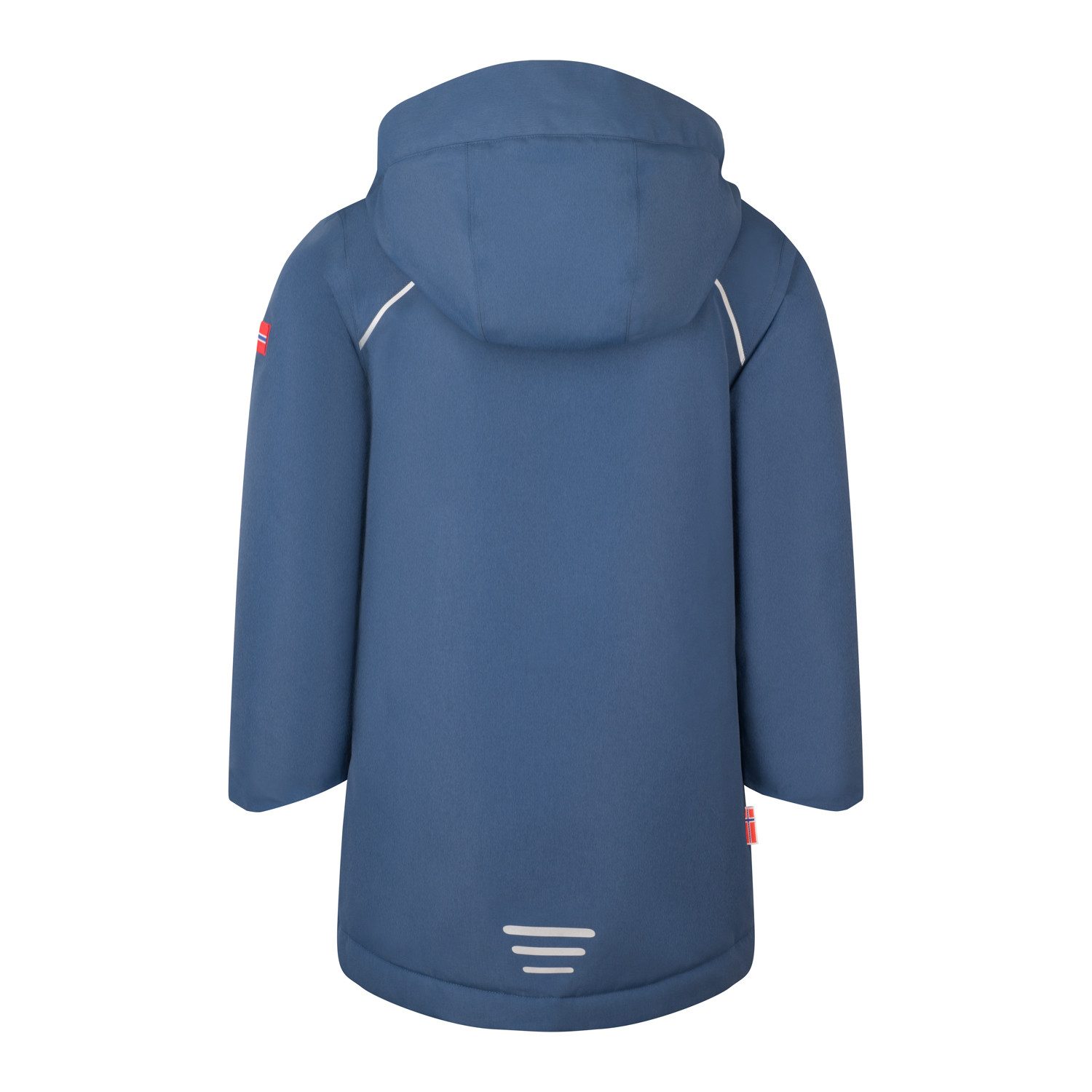 TROLLKIDS Parka KIDS HARSTAD JACKET warm wattiert, wasserdicht, mit fester, verstellbarer Kapuze