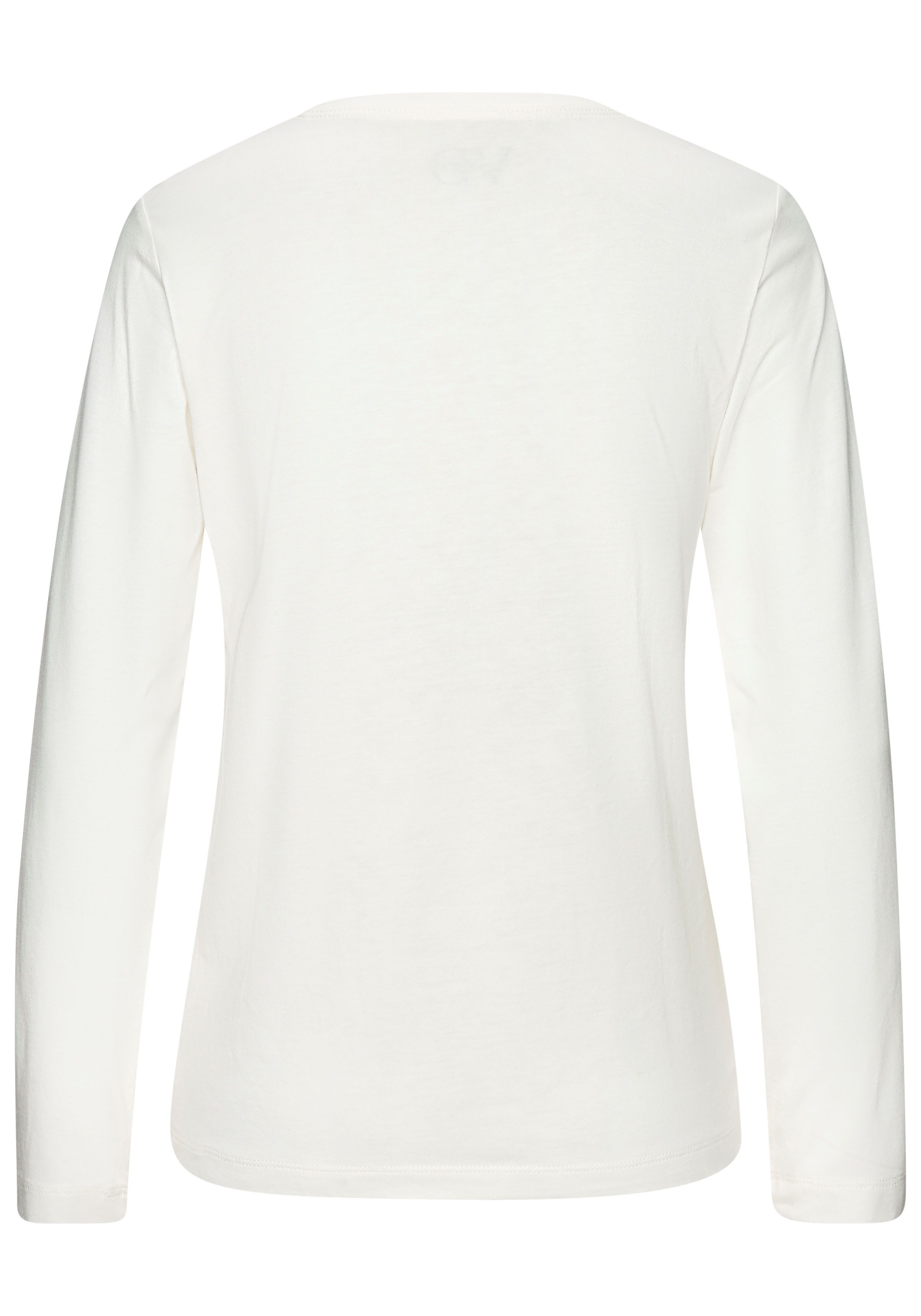 Vivance Dreams by Lascana Longsleeve mit schönem Frontprint – Bild 4 von 5