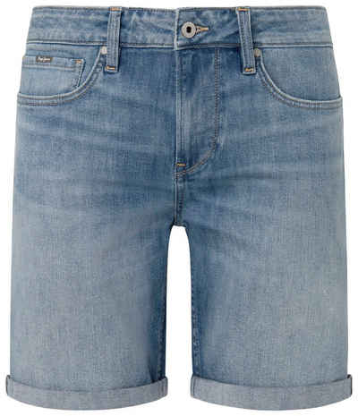 Pepe Jeans Shorts mit umgeschlagenem Saum