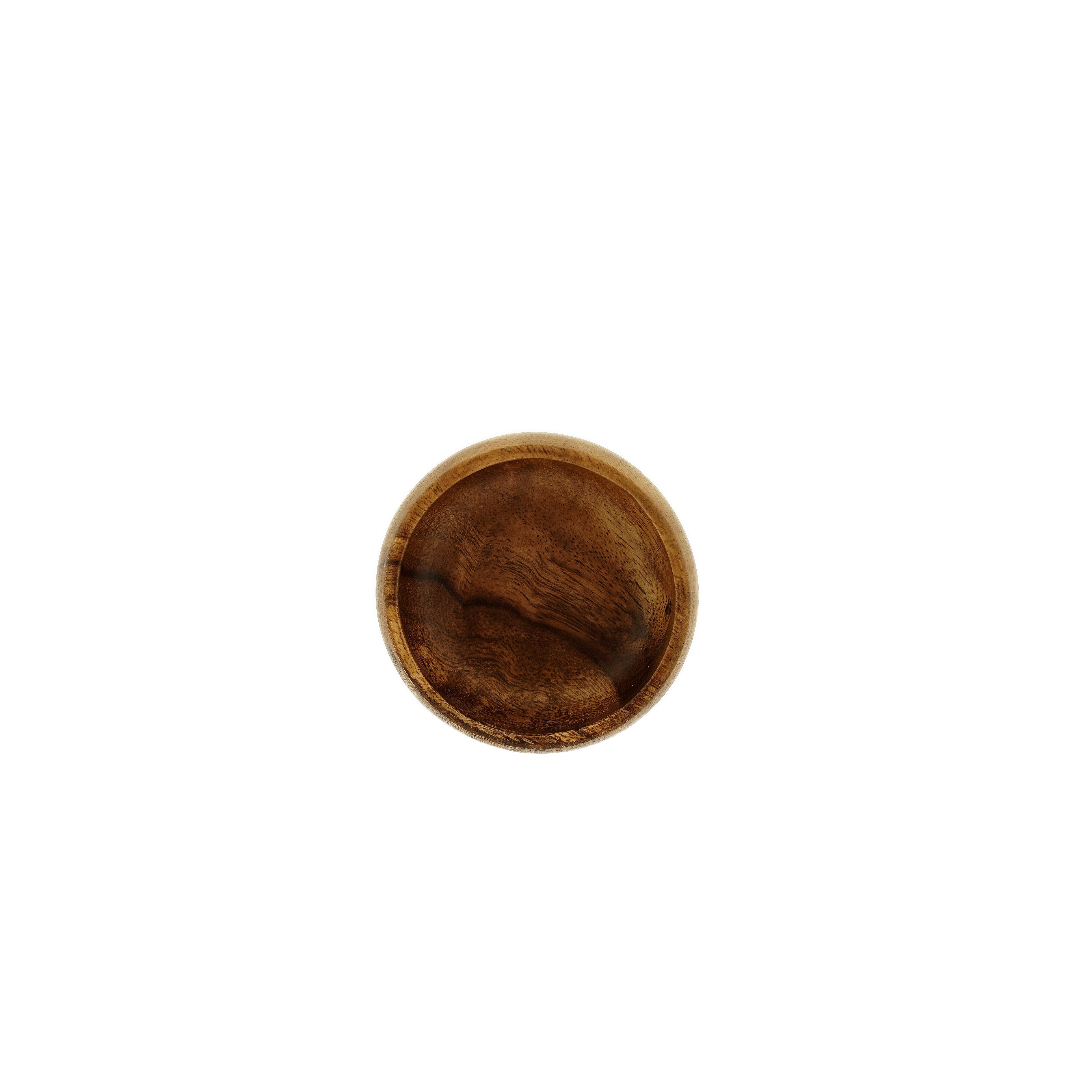 Almina Schale, Akazienholz, (4-tlg), langlebig & vielseitig einsetzbar, ø10 x 4 cm