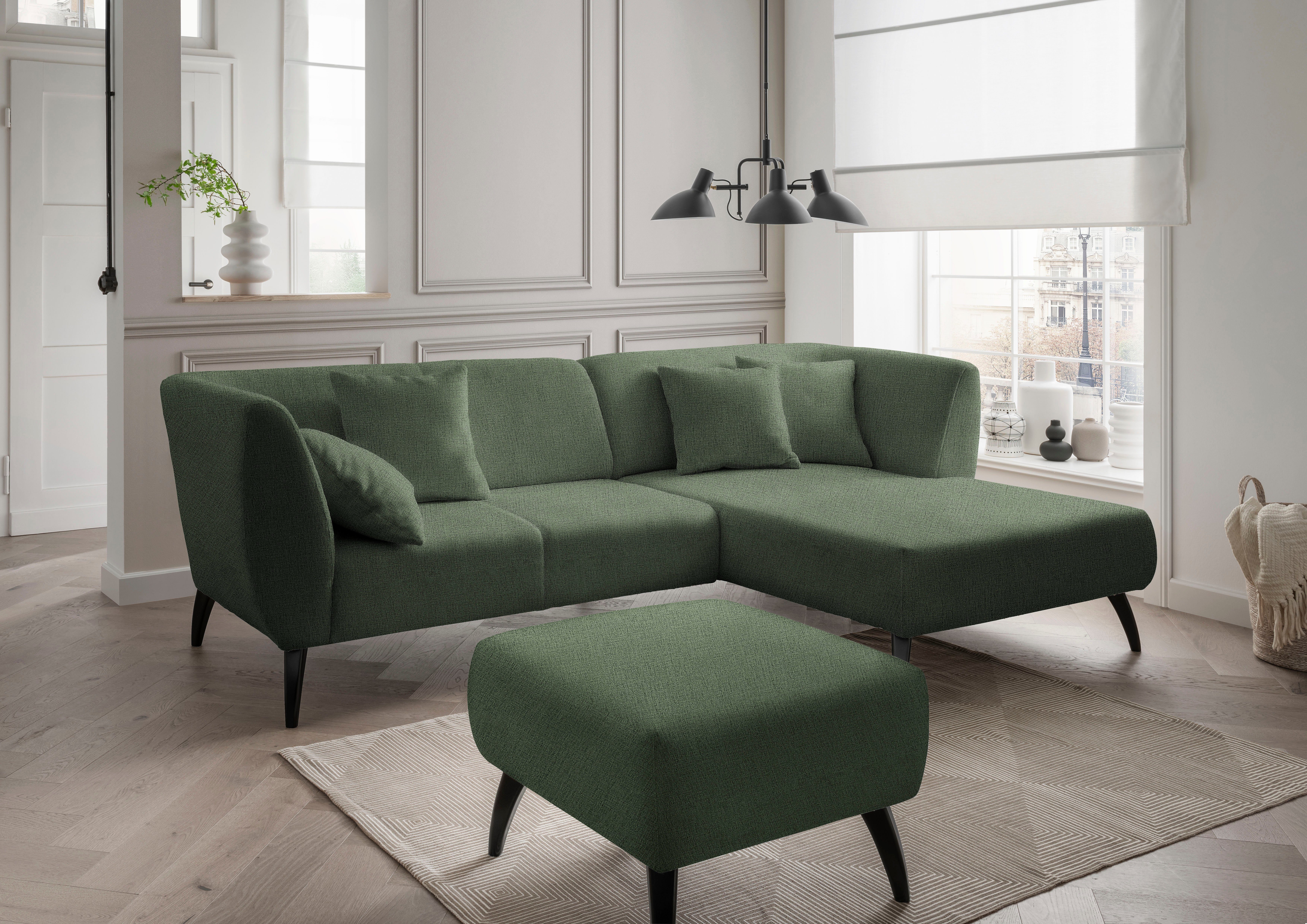 INOSIGN Ecksofa "Colori Polstermöbel mit zeitlos eleganter Rückenführung. L günstig online kaufen