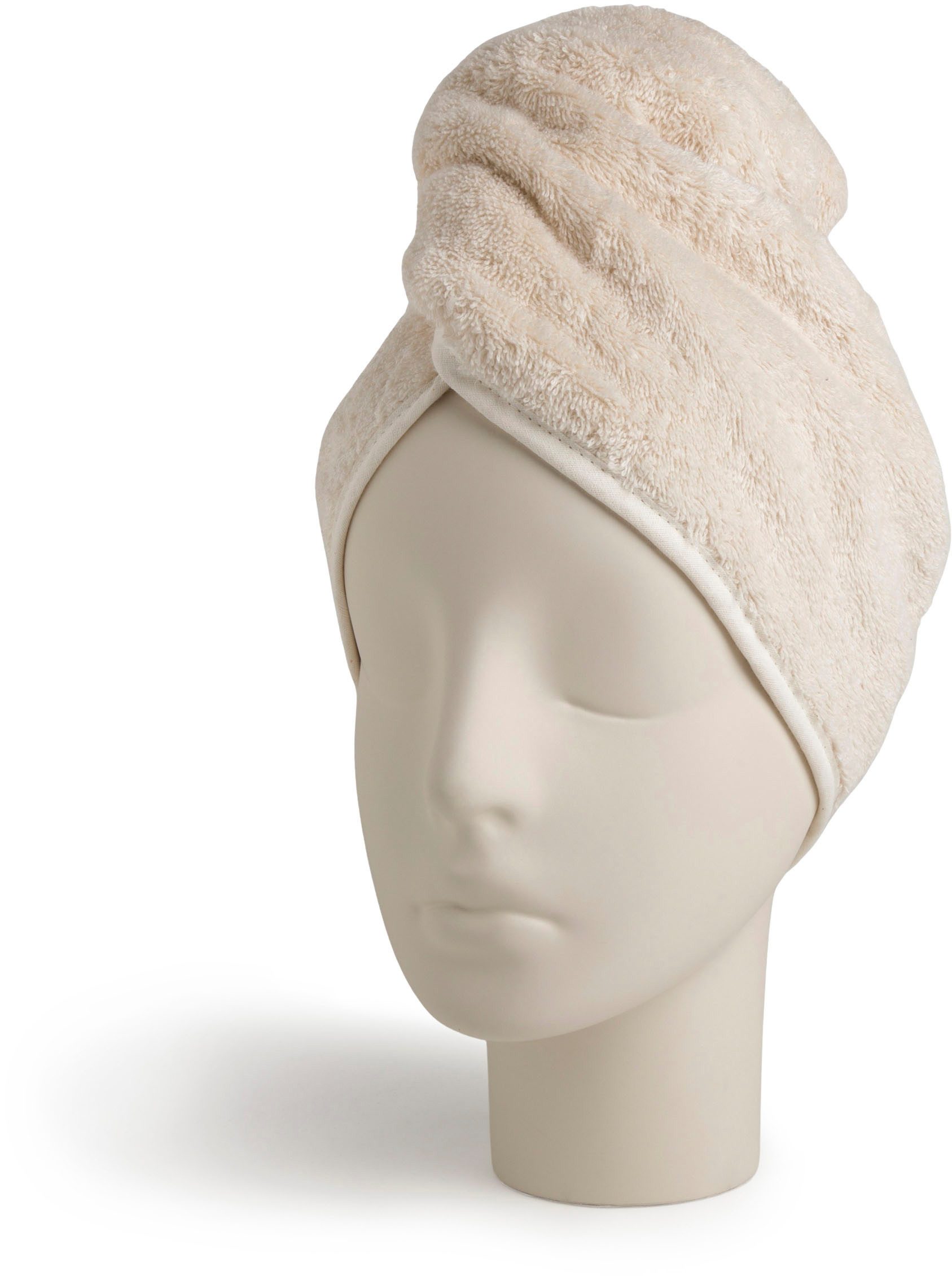 Möve Turban-Handtuch, Frottier (1-St), aus 100% naturbelassener ungebleicht günstig online kaufen