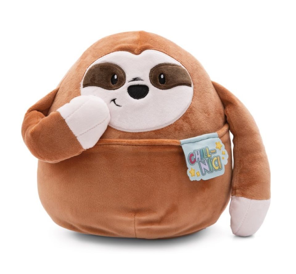 Nici Kuscheltier Nici Chill-NICI Faultier braun/weiß 20 cm
