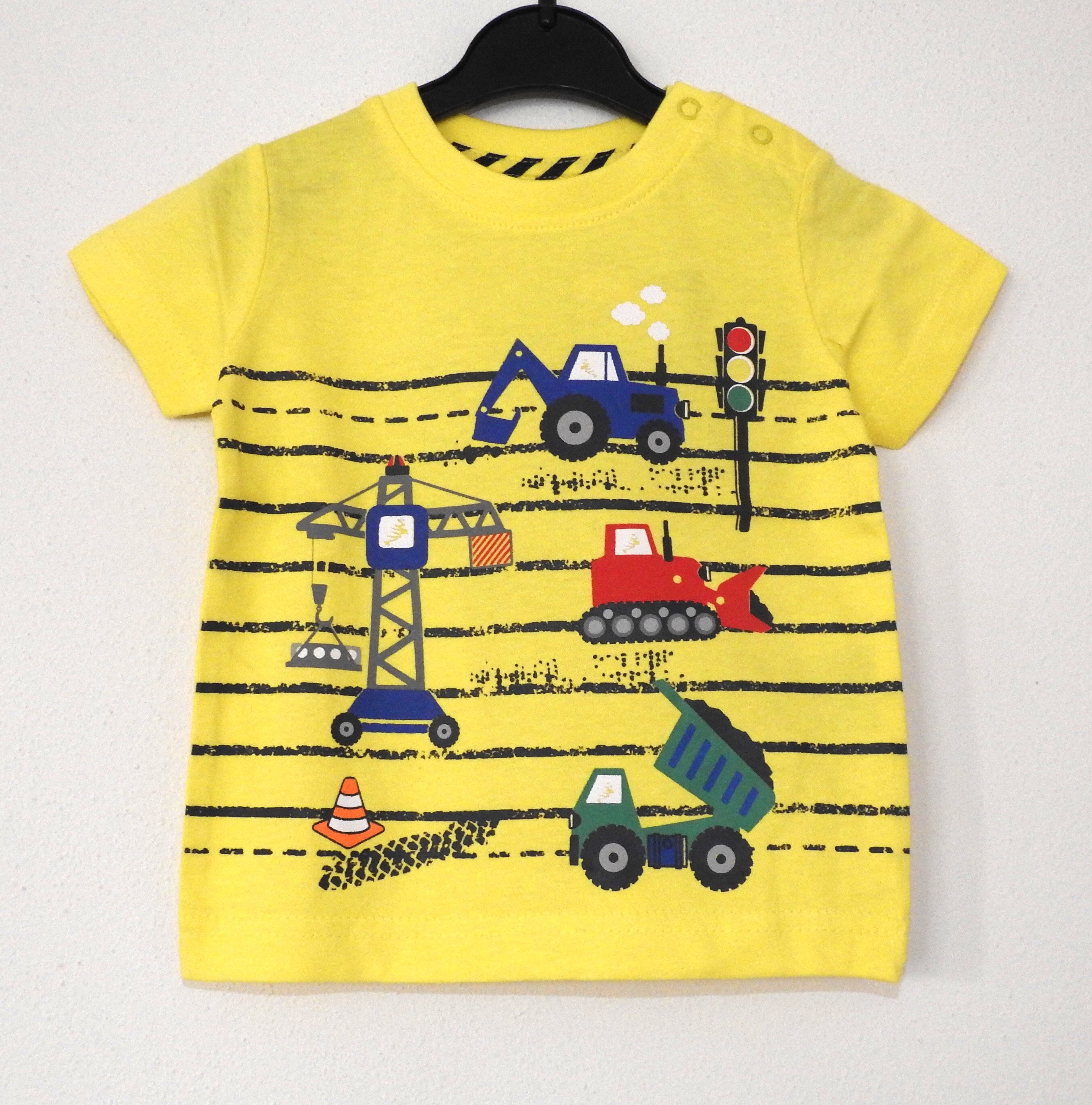 Blue Seven Shirt & Shorts Baustelle