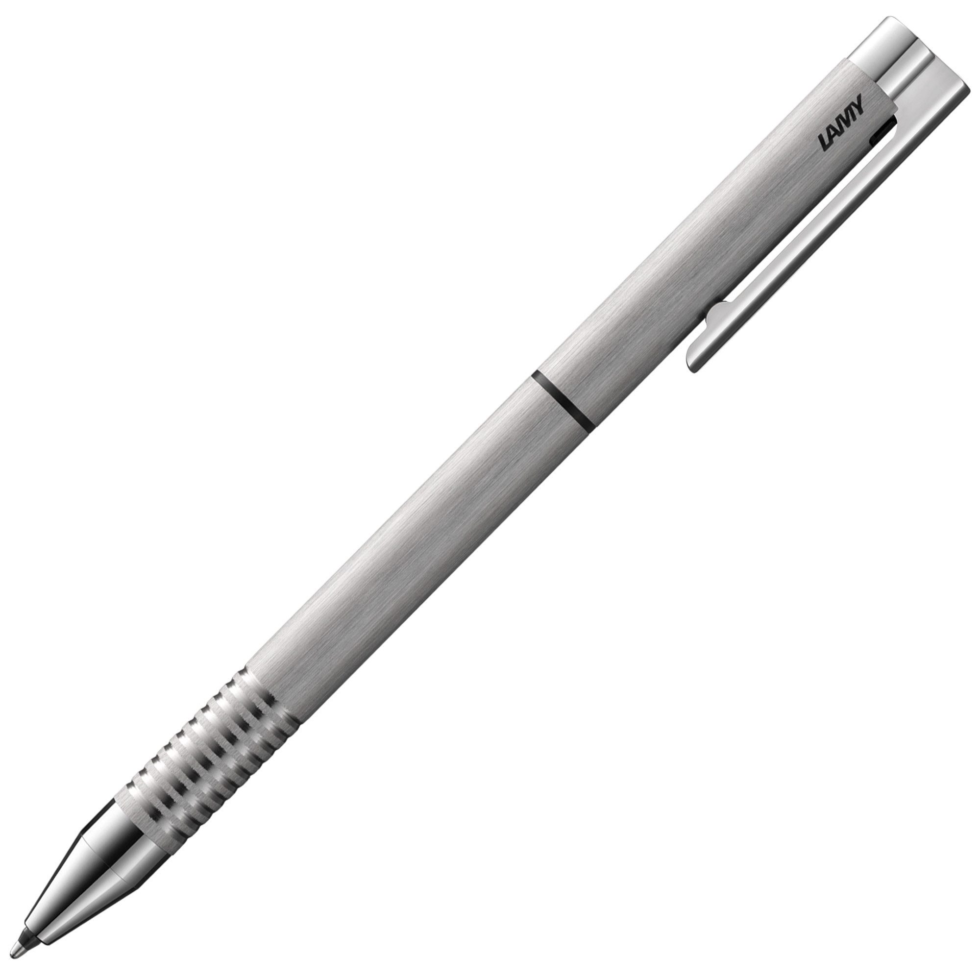 LAMY Kugelschreiber LAMY logo brushed twin pen Druckbleistift und Kugelschreiber Metallgeh
