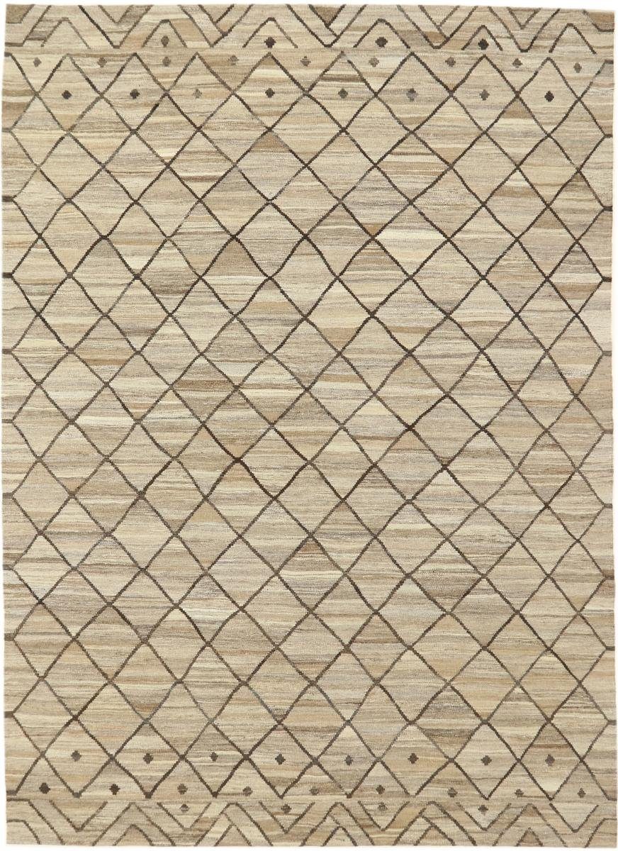 Orientteppich Kelim Berber Design 213x294 Handgewebter Moderner Orientteppich, Nain Trading, rechteckig, Höhe: 3 mm