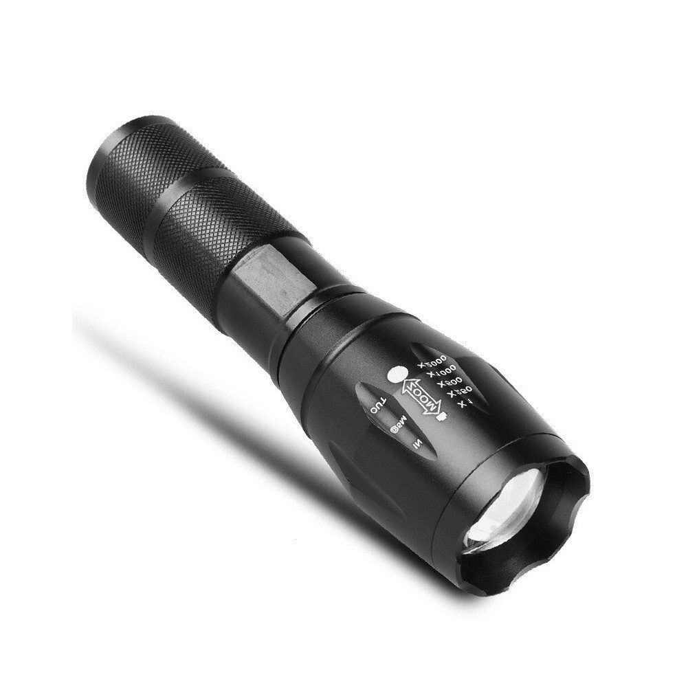FANNOU Taschenlampe (1-St), 2-in-1 LED-Taschenlampe UV, weiße zoombare Taschenlampe