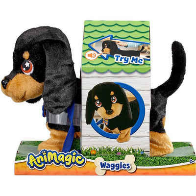 Goliath® Plüschfigur »Animagic - Waggles der Hund - Neues Modell«