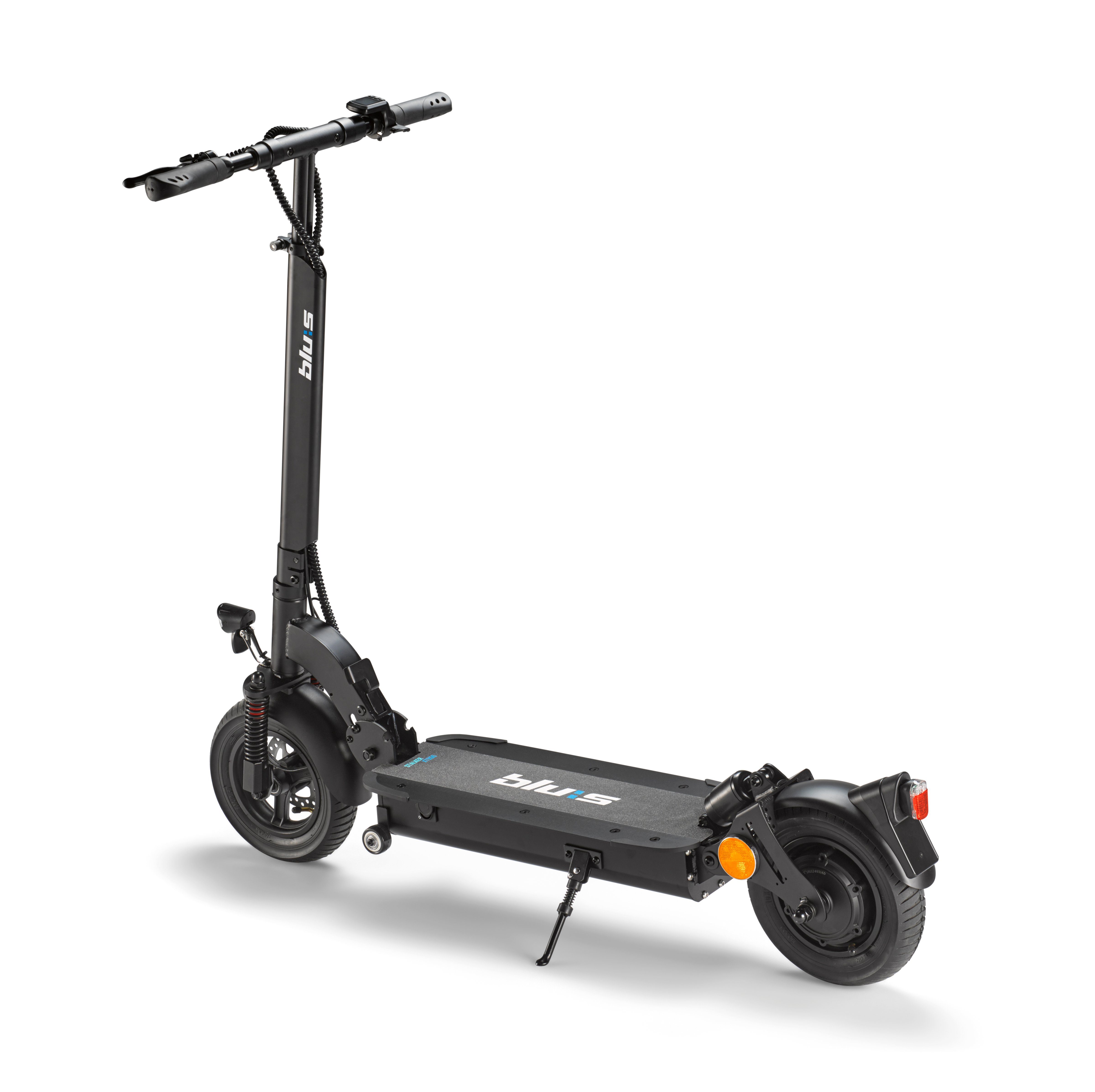 Blu:s E-Scooter Stalker XT950, 20 km/h, (bis zu 50 km Reichweite, höhenverstellbar, faltbar, Scheibenbremsen), 350 W, mit Straßenzulassung, E-Scooter mit ABE