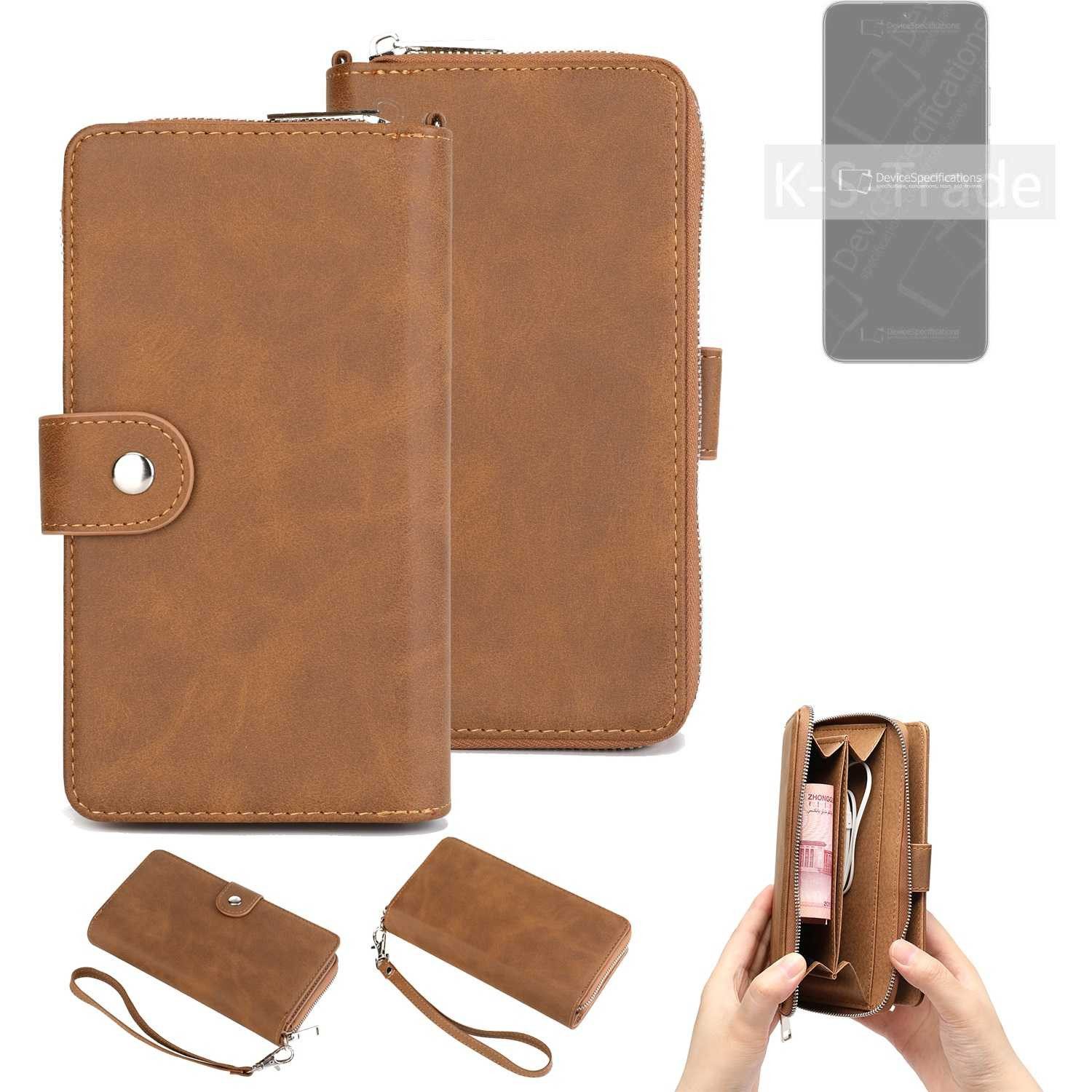 K-S-Trade Handyhülle für Honor 400 Smart 5G, Handyhülle Schutzhülle & Portemonnee Tasche Handytasche Case Etui