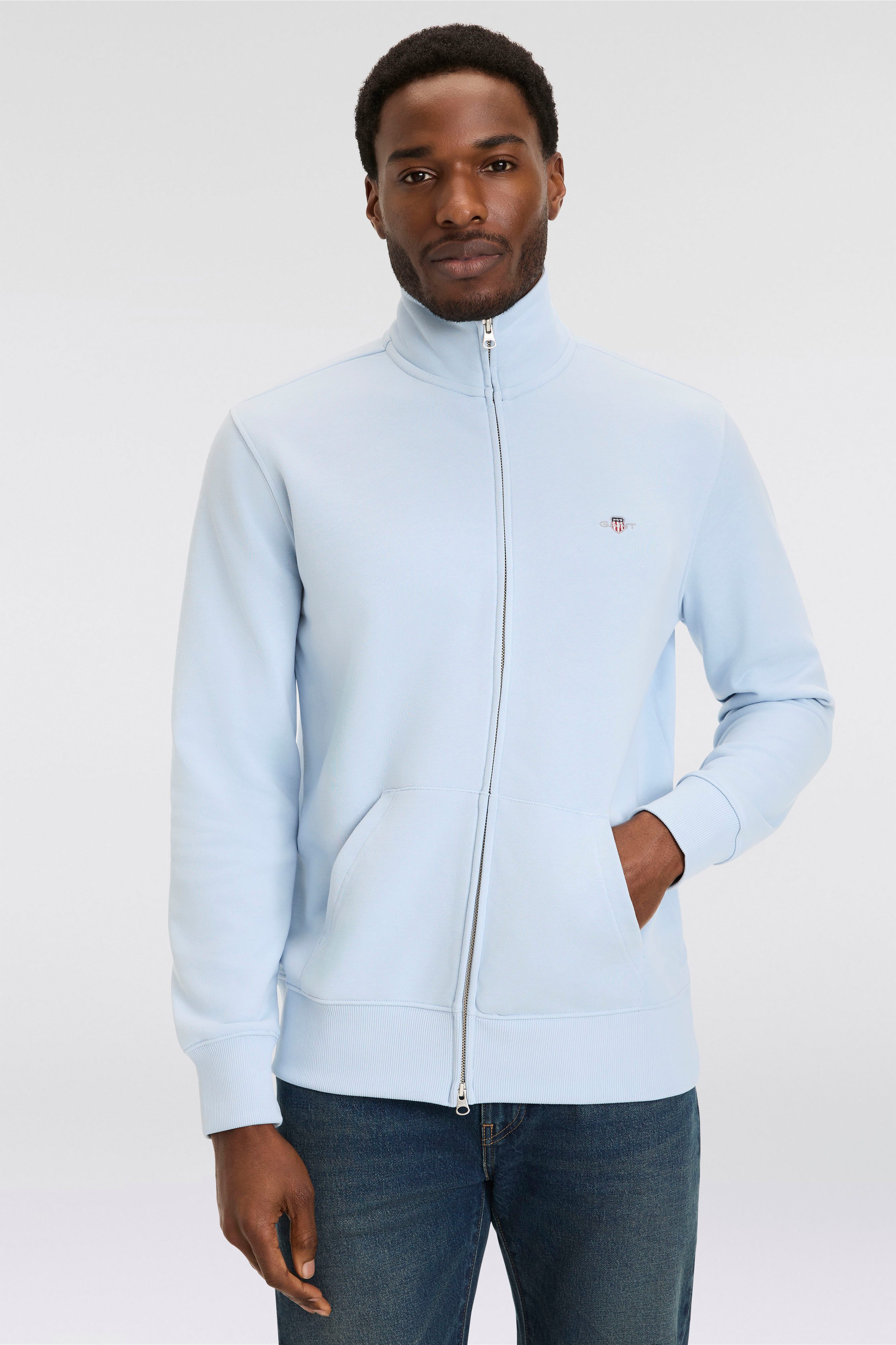 Gant Sweatjacke REG SHIELD FULL ZIP günstig online kaufen