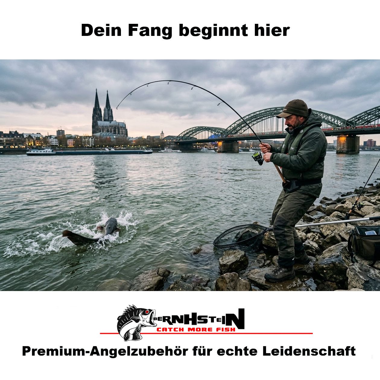 BernhStein Kunstköder Wobbler Set 3 tlg. mit Box 8,8 cm, 11g für Hecht u. Zander, (3-St) – Bild 5 von 5