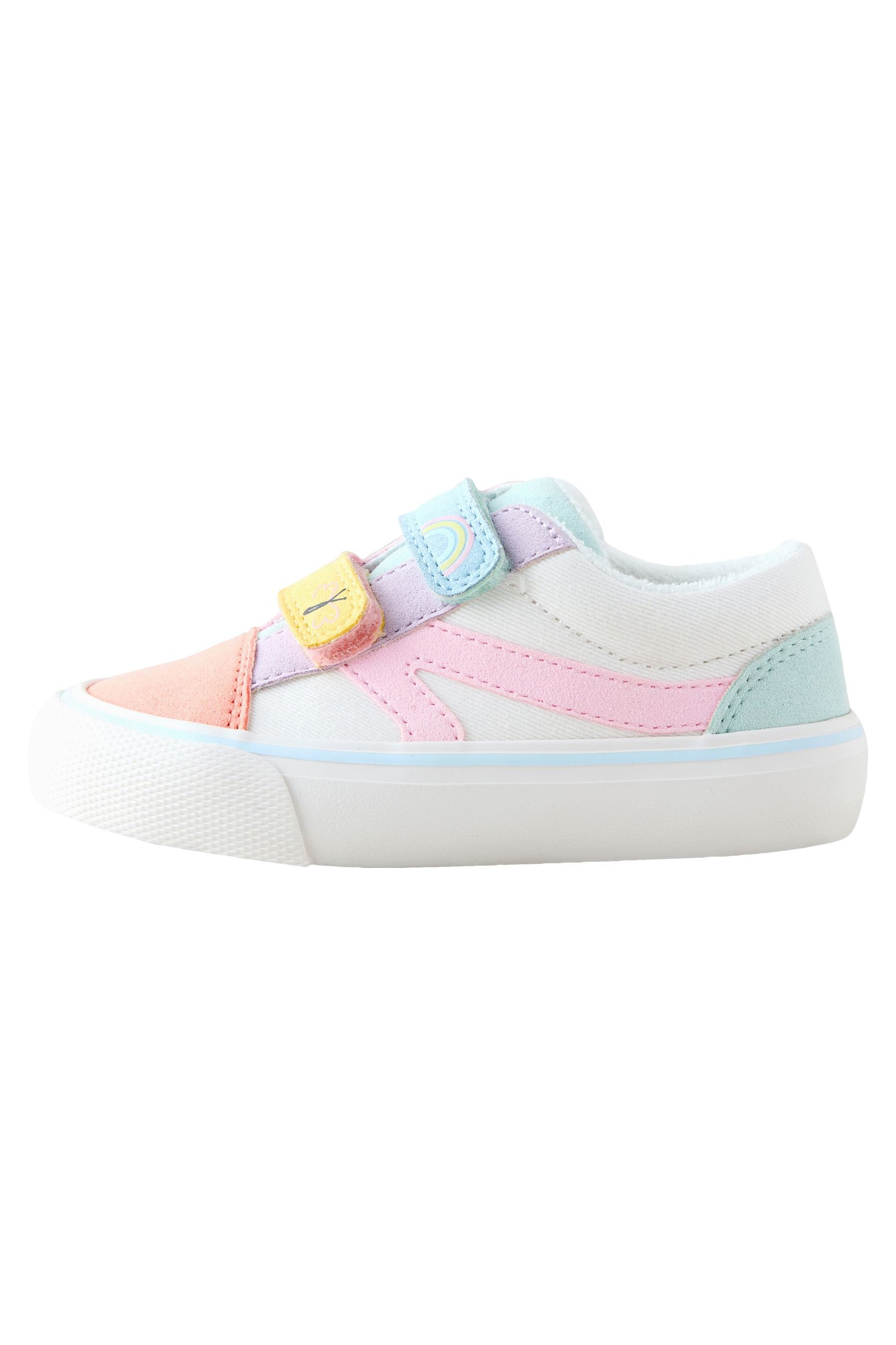 Sneaker mit Klettverschluss, weite Passform Sneaker
