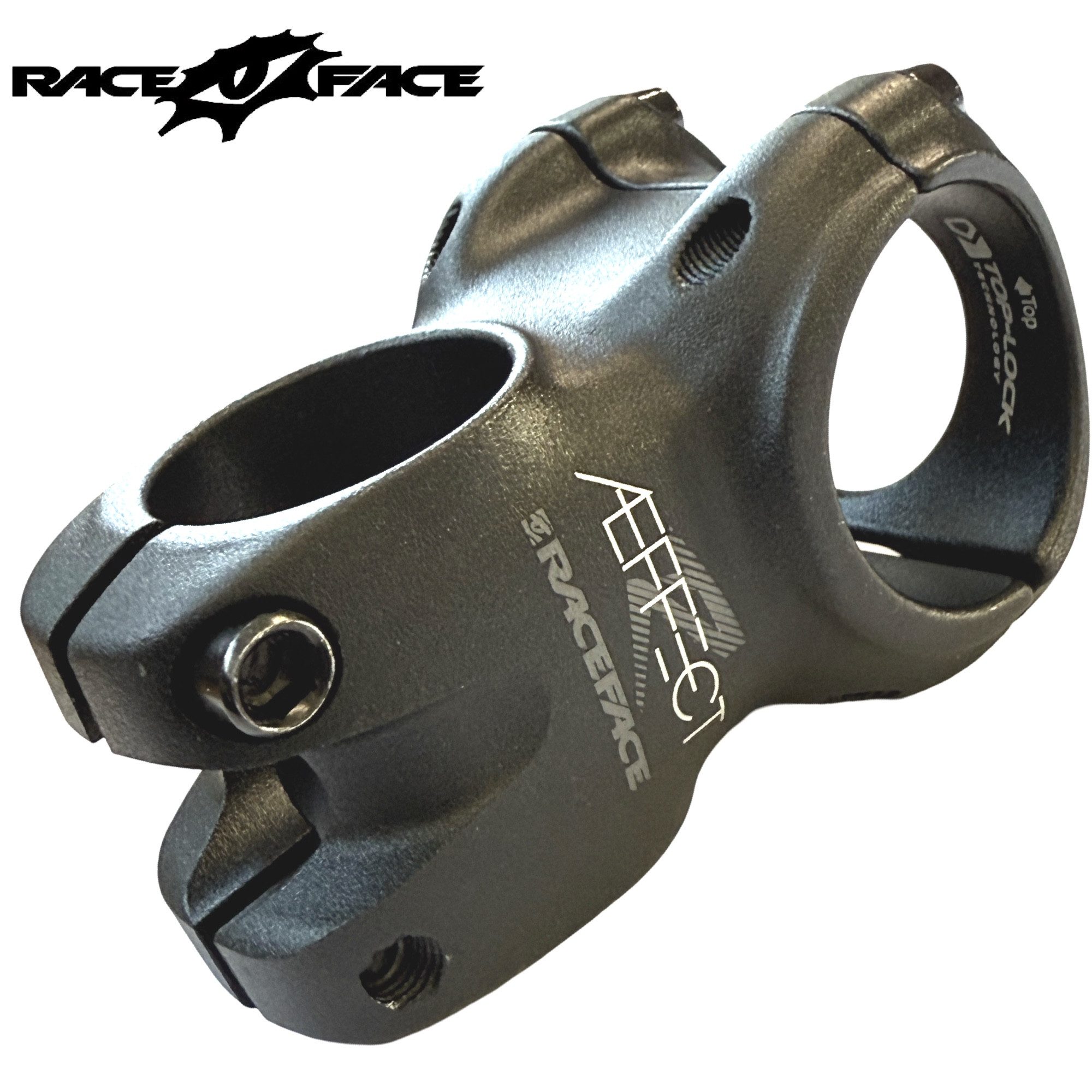 Race Face Fahrradlenker Race Face Vorbau Aeffect-R MTB FR DH Ebike 40mm Fat 35 x 0° Schwarz