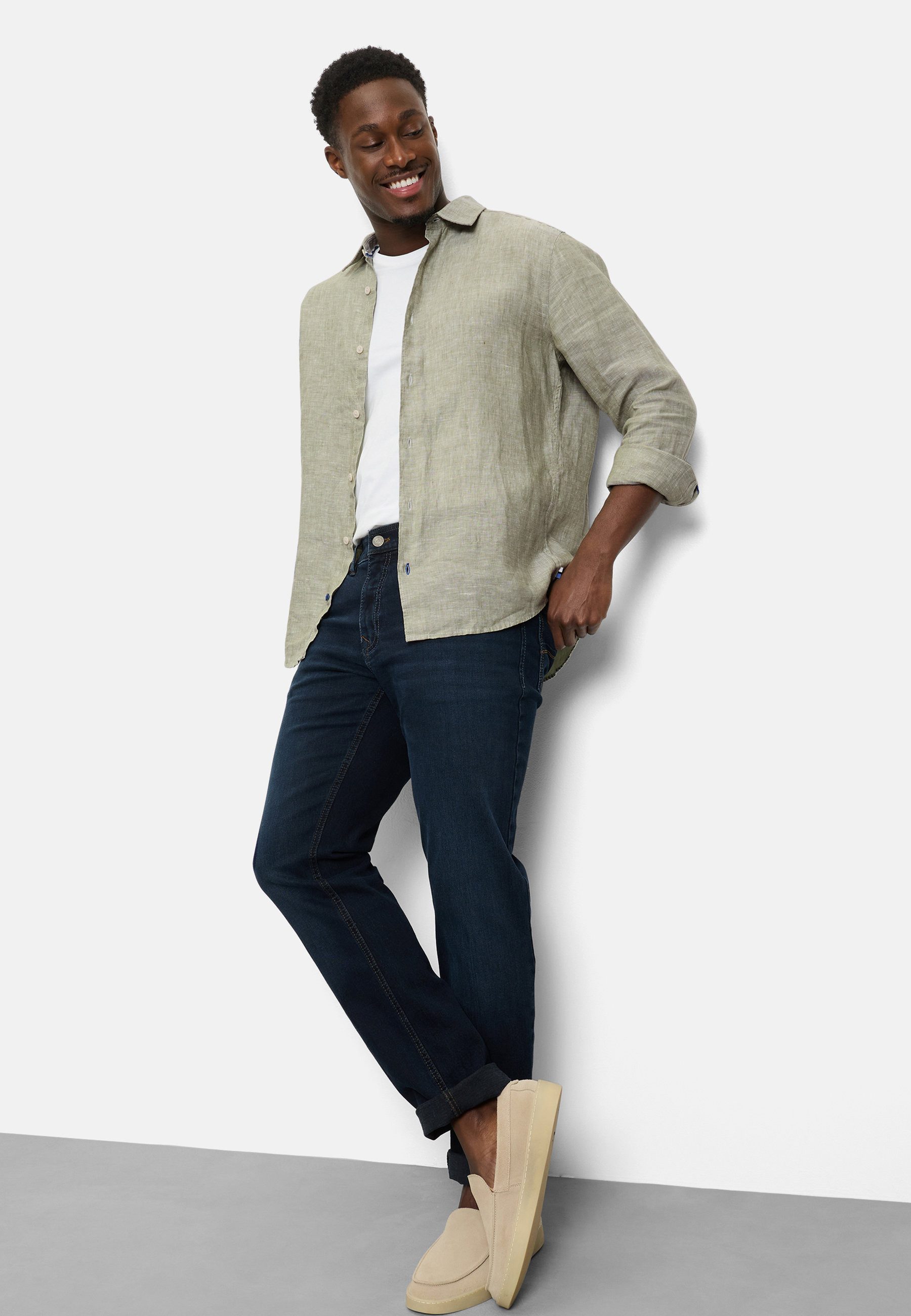 OLYMP Langarmhemd OLYMP Casual, regular fit, Kent