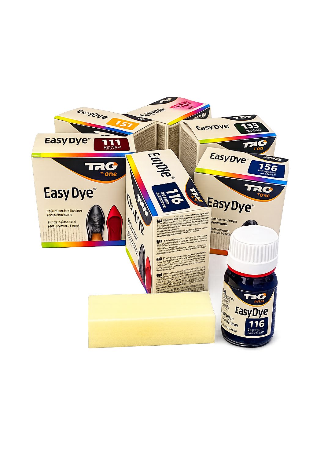 TRG TRG Lederfarbe 25ml Easy Dye - Marine Blau (117) Lederpflege