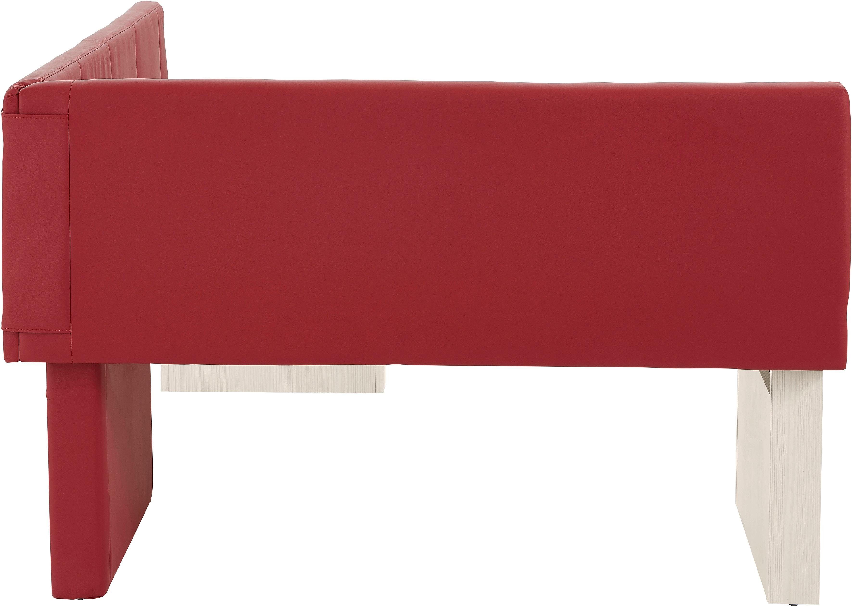 massivline&more Eckbank Anna 2, Schenkel gleichschenkelig 130 cm