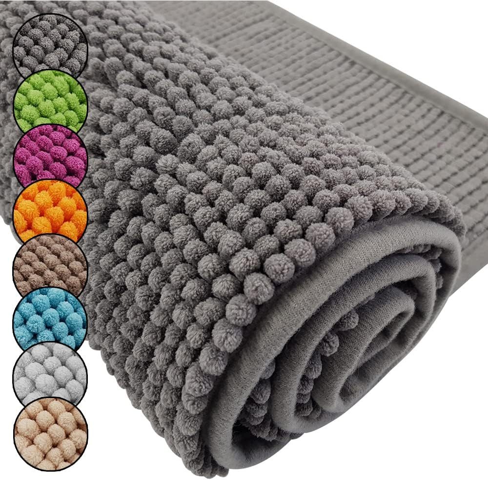 Waidmeister Badematte Waidmeister Badematte Wellnes Chenille Badezimmerteppich, rutschhemmend beschichtet, Polyester, Rutschfest, Saugstark